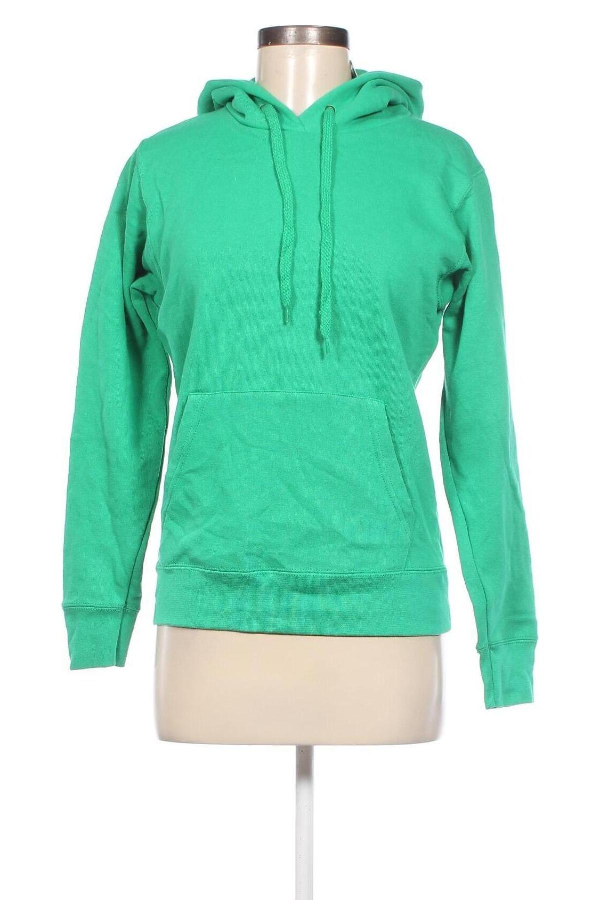 Damen Sweatshirt Fruit Of The Loom, Größe S, Farbe Grün, Preis 7,06 €