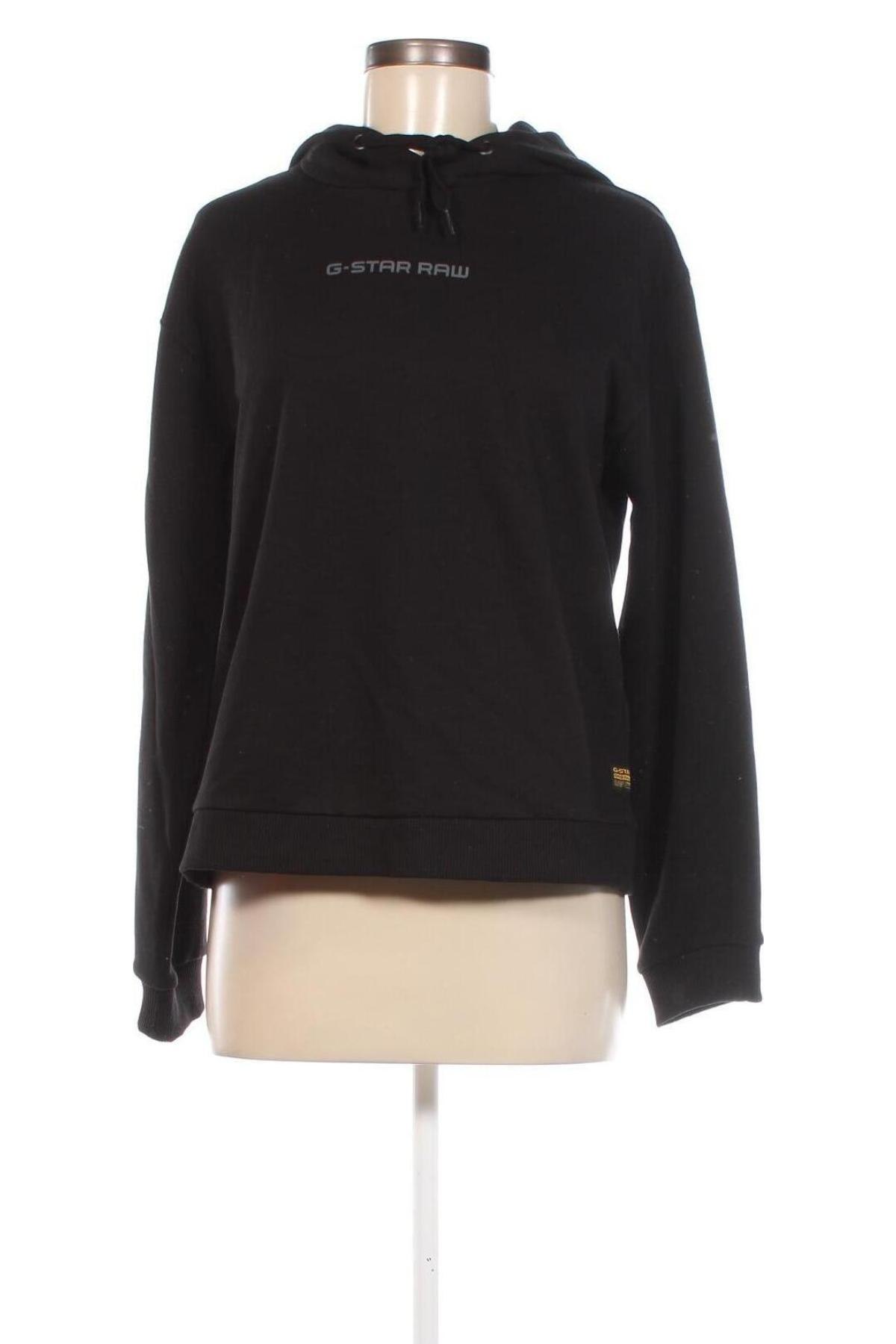 Damen Sweatshirt G-Star Raw, Größe M, Farbe Schwarz, Preis 37,63 €