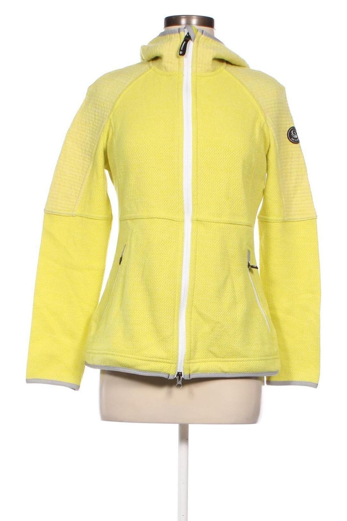 Damen Sweatshirt Giesswein, Größe M, Farbe Gelb, Preis 28,39 €