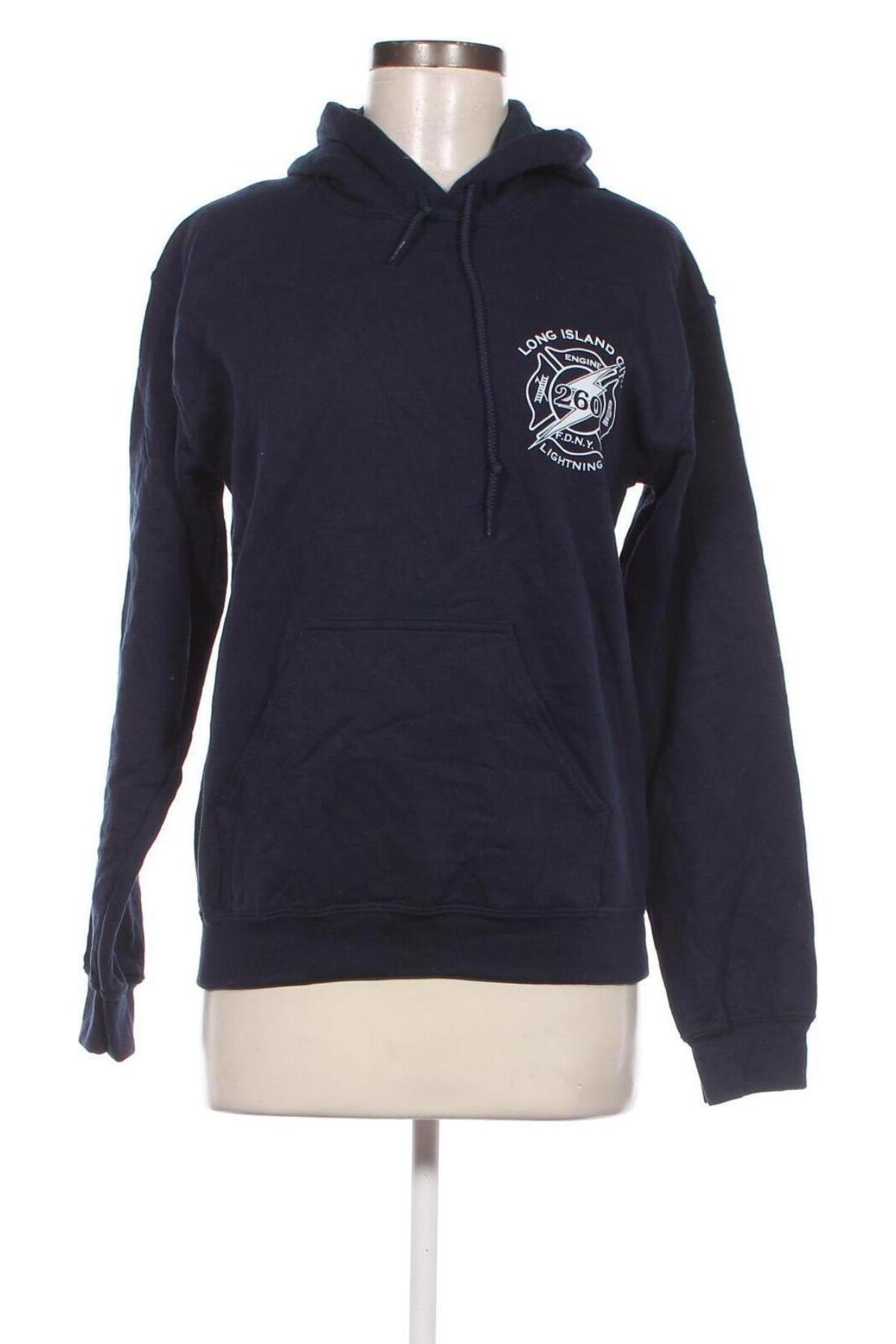 Damen Sweatshirt Gildan, Größe S, Farbe Blau, Preis 4,84 €