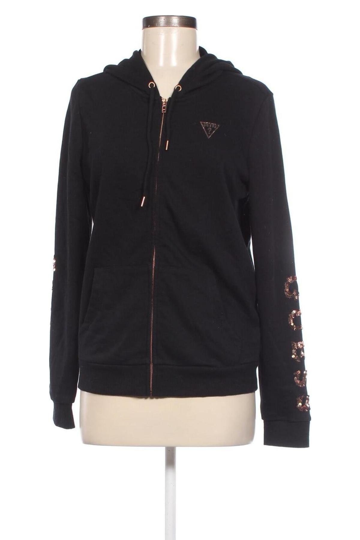 Damen Sweatshirt Guess, Größe M, Farbe Schwarz, Preis € 44,36
