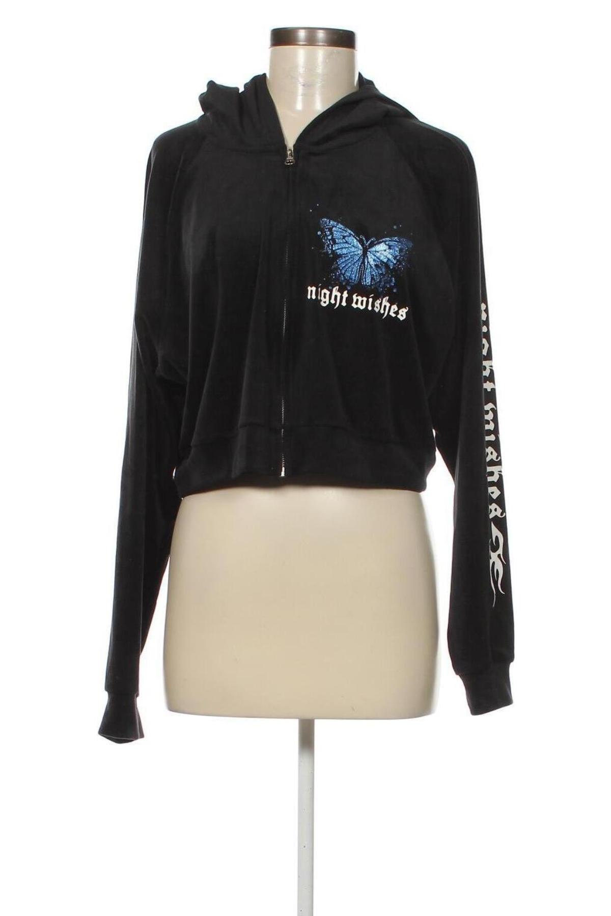 Γυναικείο φούτερ H&M Divided, Μέγεθος XL, Χρώμα Μαύρο, Τιμή 8,97 €