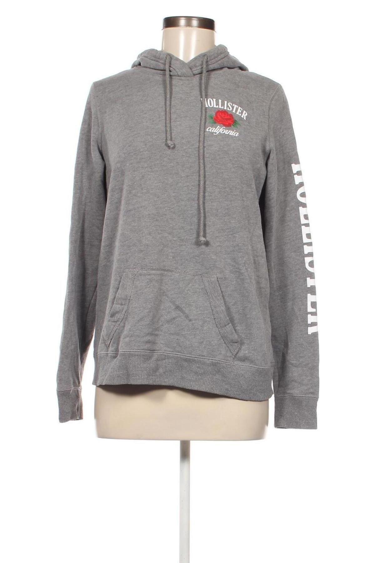 Damen Sweatshirt Hollister, Größe M, Farbe Grau, Preis € 8,56