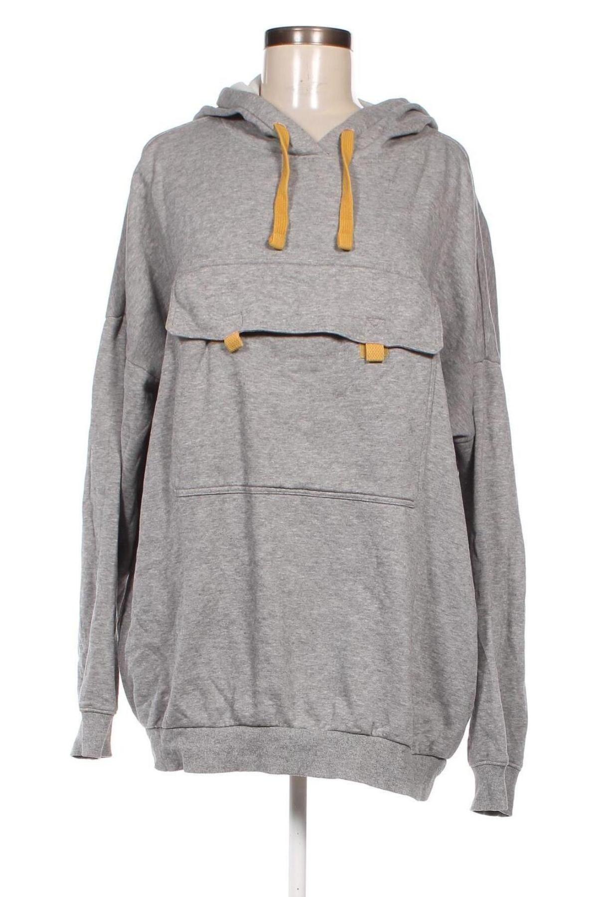 Damen Sweatshirt Monki, Größe M, Farbe Grau, Preis 6,64 €