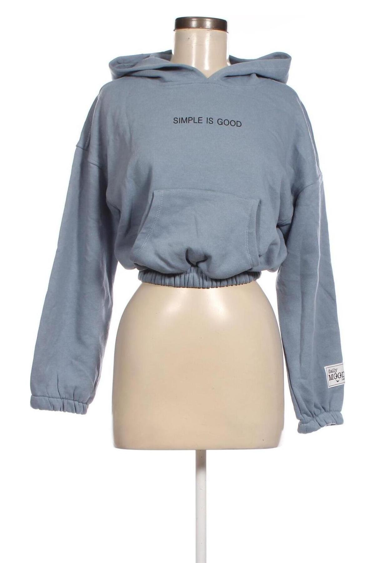 Damen Sweatshirt Mood, Größe M, Farbe Blau, Preis € 20,18