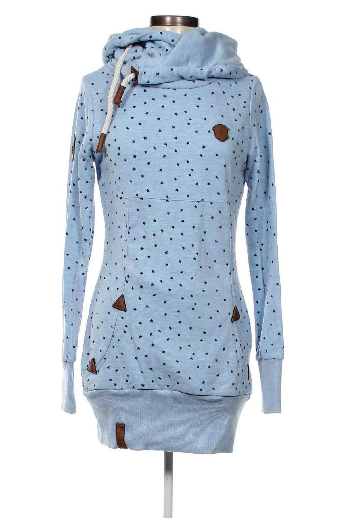 Damen Sweatshirt Naketano, Größe M, Farbe Blau, Preis 28,39 €