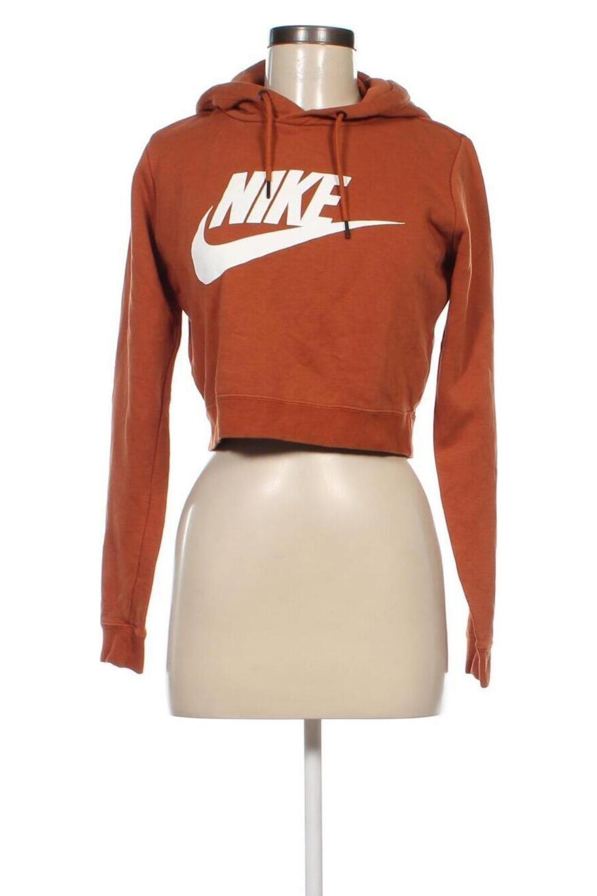 Γυναικείο φούτερ Nike, Μέγεθος XS, Χρώμα Καφέ, Τιμή 23,75 €
