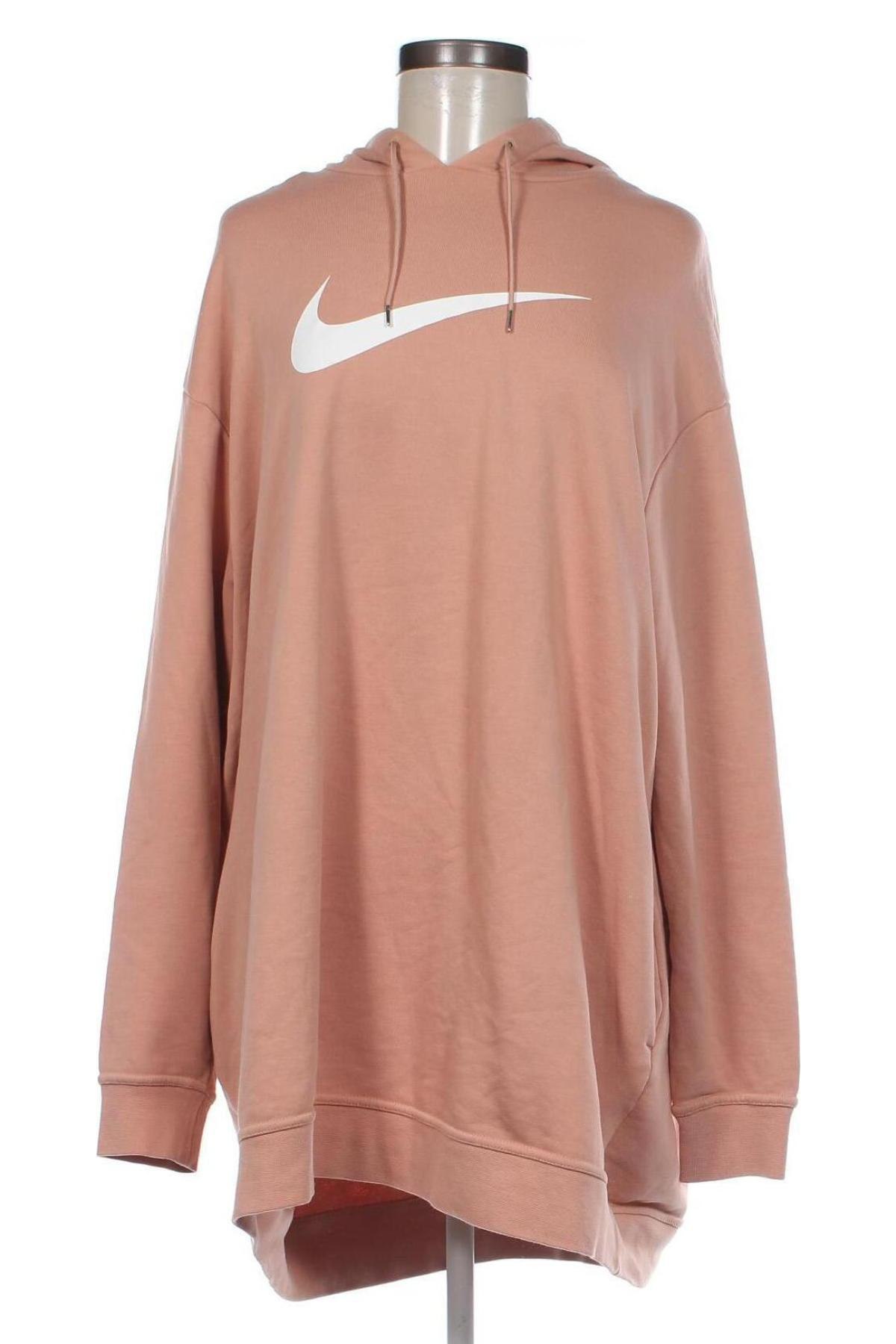 Дамски суичър Nike, Размер XL, Цвят Бежов, Цена 48,00 лв.