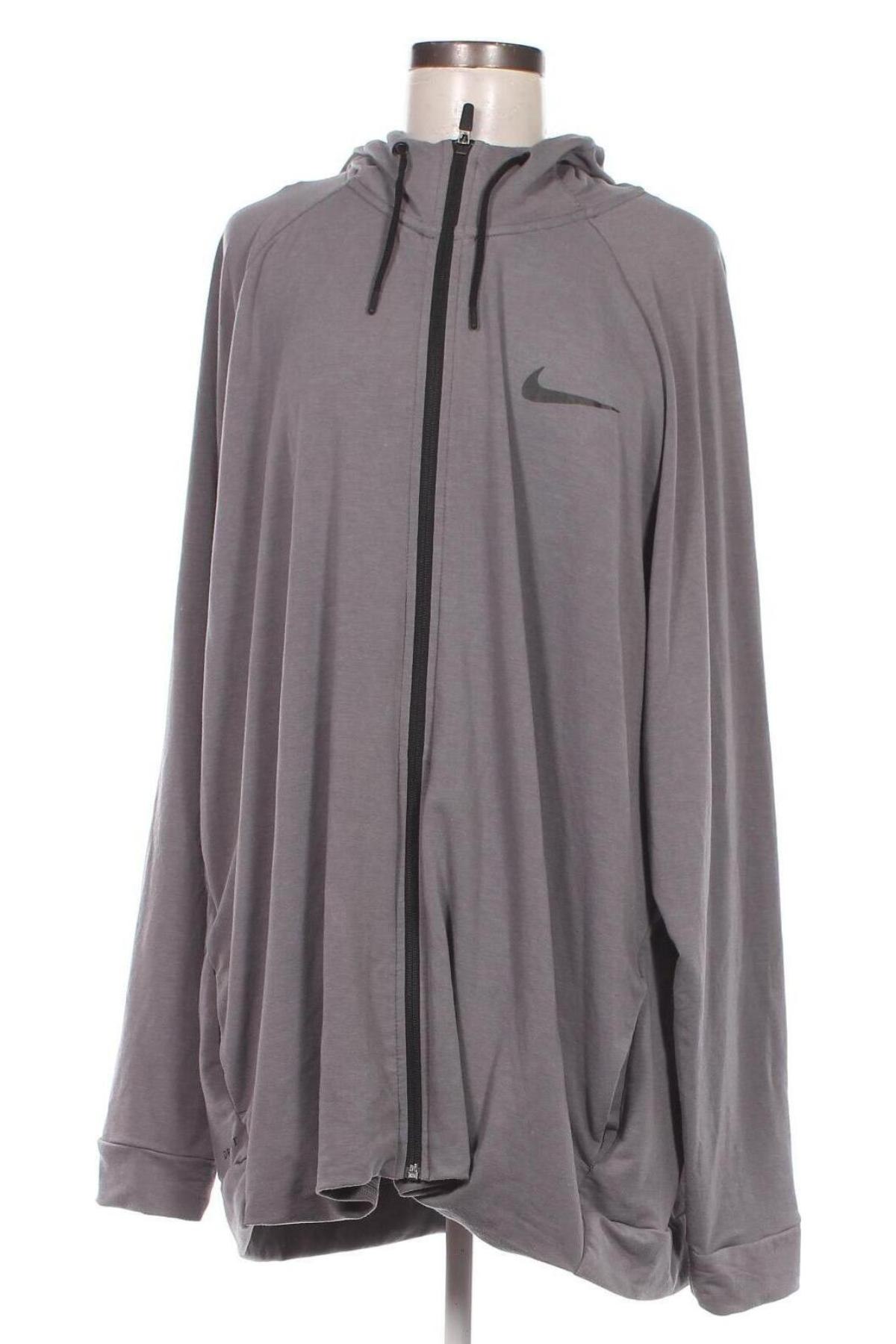 Γυναικείο φούτερ Nike, Μέγεθος 3XL, Χρώμα Γκρί, Τιμή 25,24 €