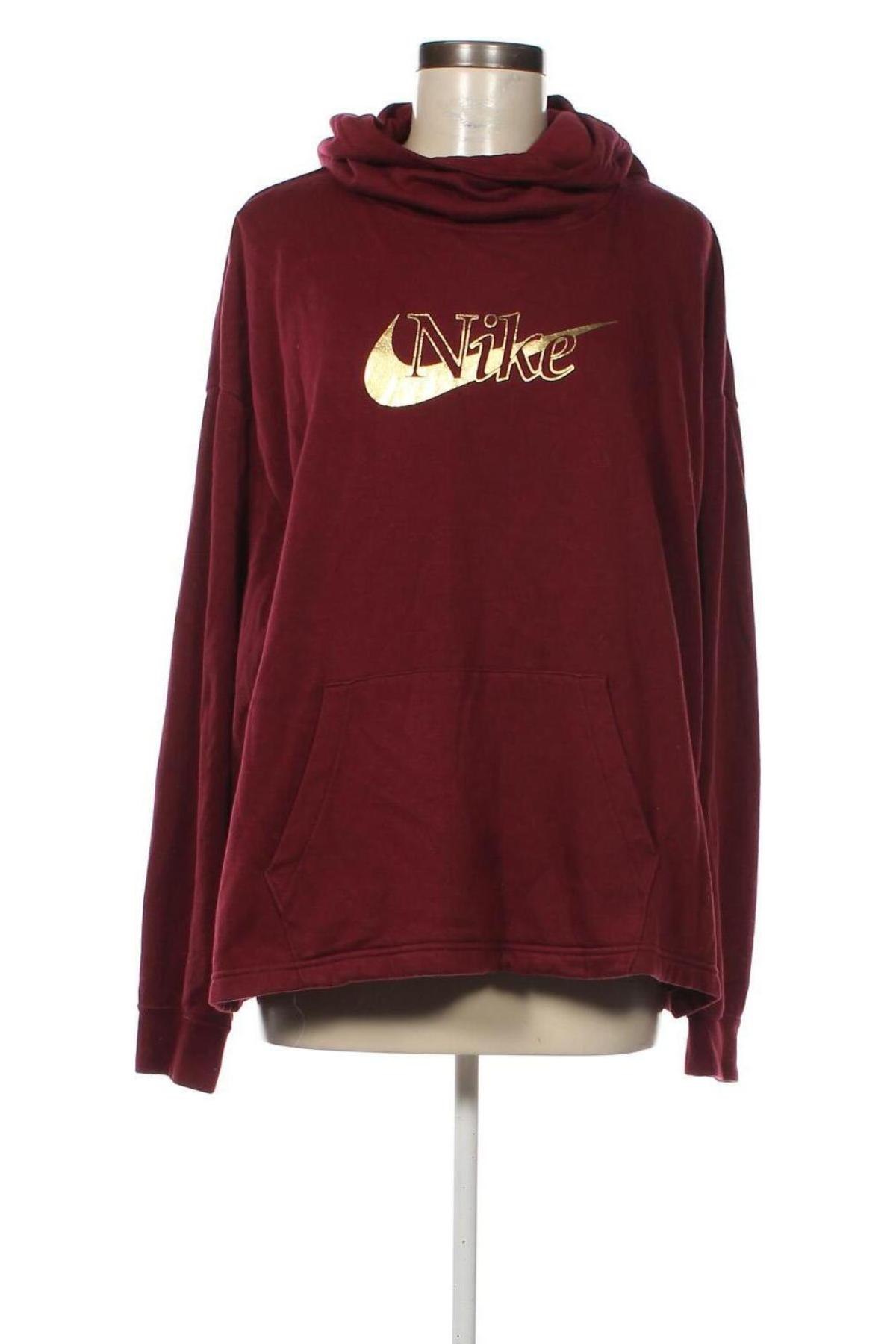 Damen Sweatshirt Nike, Größe XXL, Farbe Rot, Preis 31,73 €