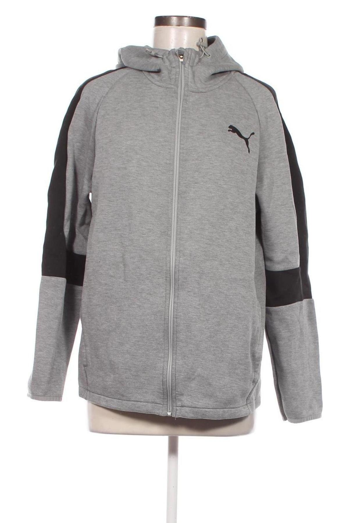 Damen Sweatshirt PUMA, Größe L, Farbe Grau, Preis 28,39 €