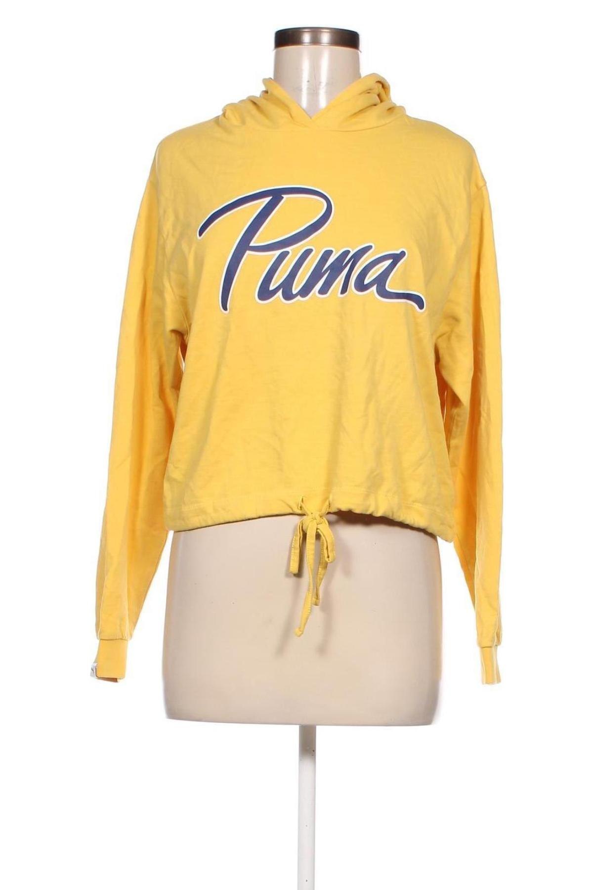 Női sweatshirt PUMA, Méret L, Szín Sárga, Ár 10 351 Ft