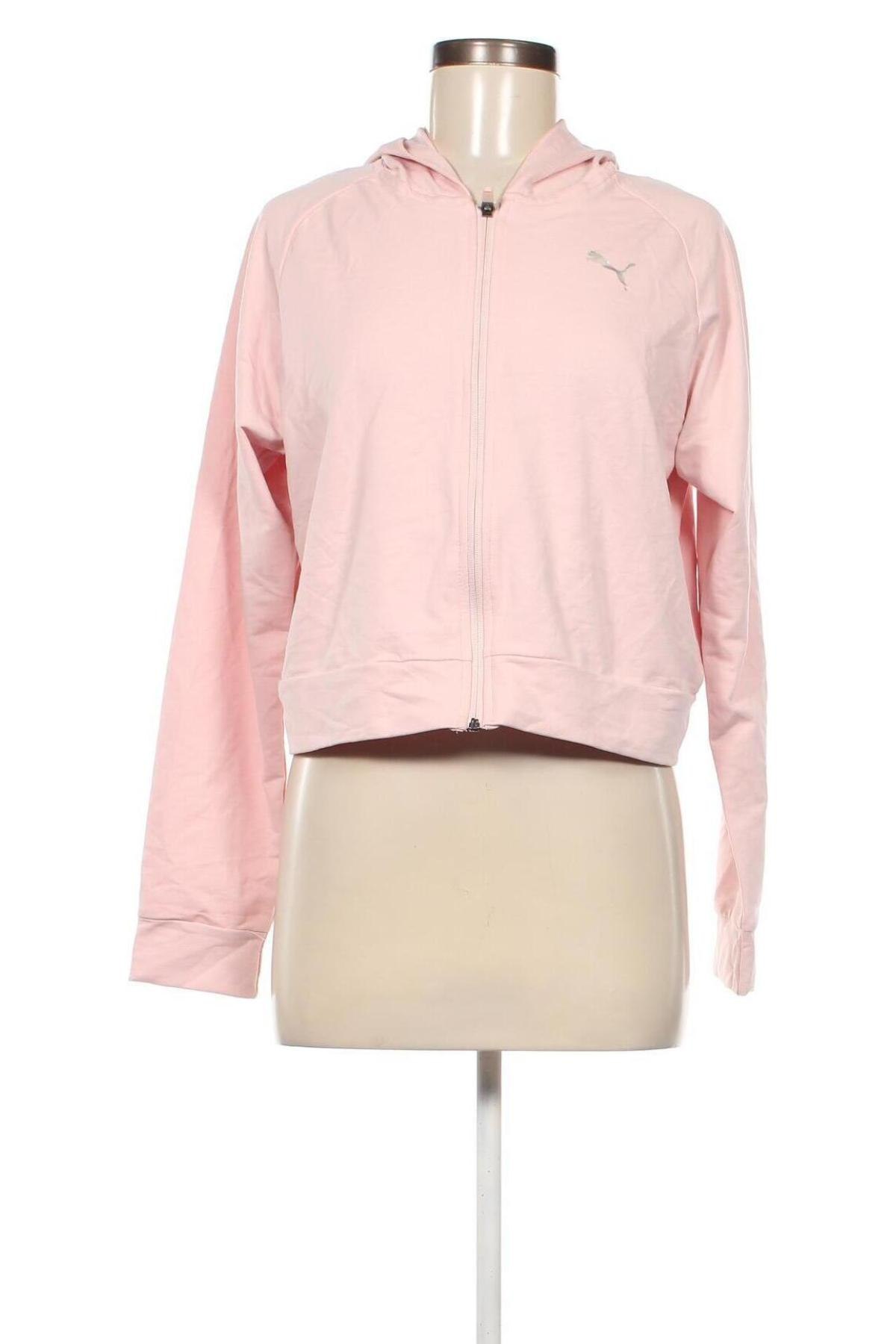 Damen Sweatshirt PUMA, Größe L, Farbe Rosa, Preis 28,39 €