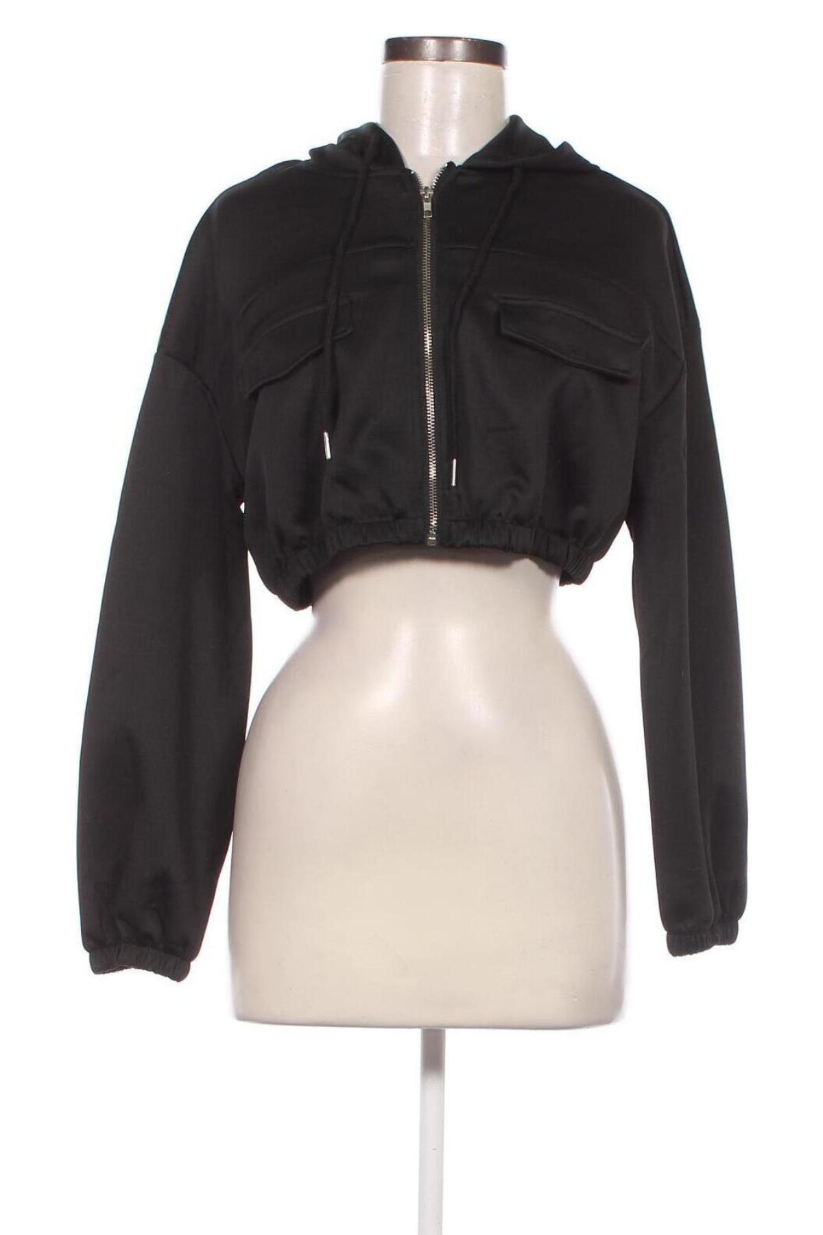 Damen Sweatshirt SHEIN, Größe XXS, Farbe Schwarz, Preis 10,49 €