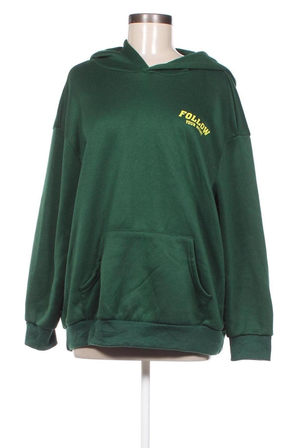 Γυναικείο φούτερ SHEIN, Μέγεθος XL, Χρώμα Πράσινο, Τιμή 8,97 €