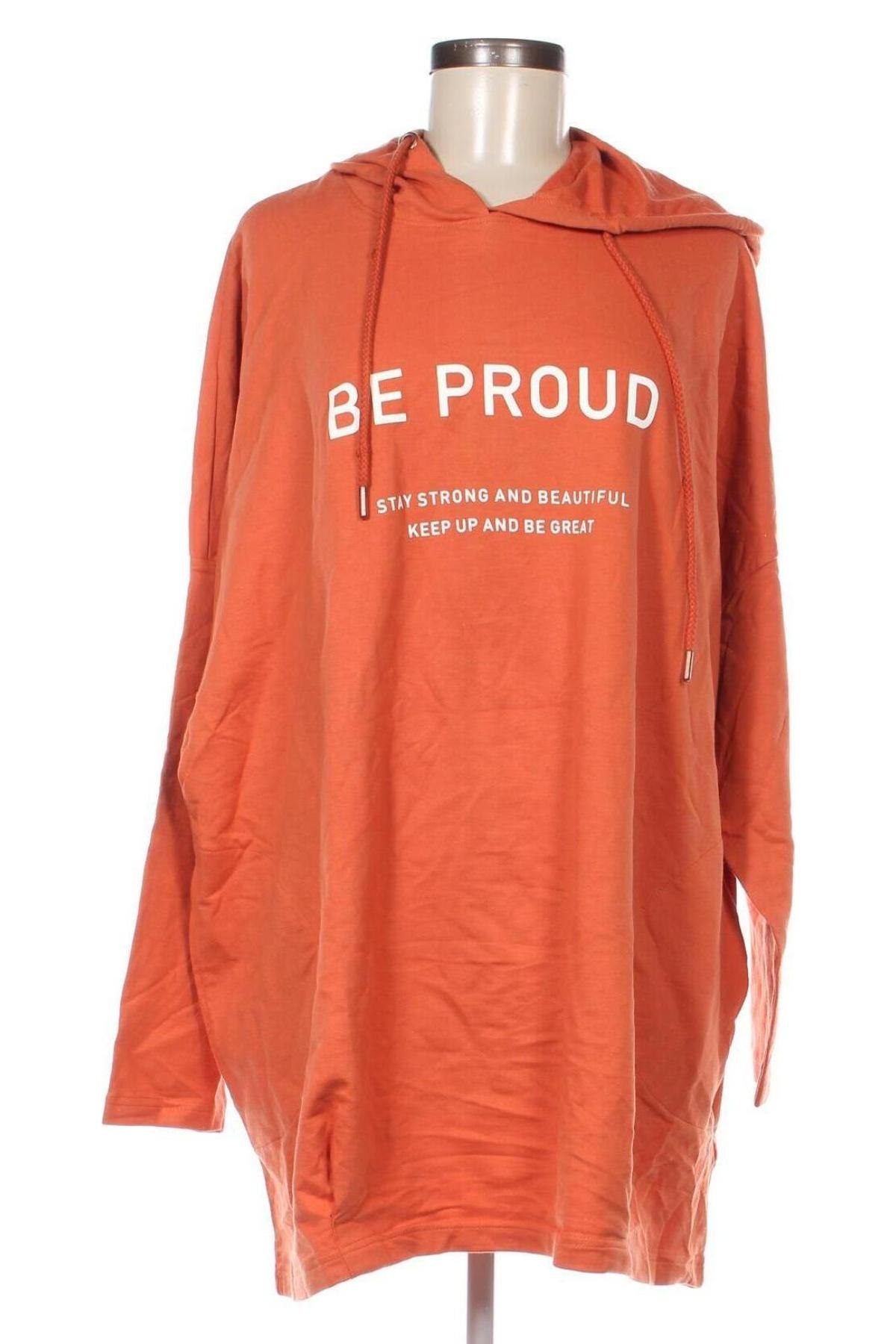 Damen Sweatshirt Sheego, Größe XXL, Farbe Orange, Preis 14,27 €