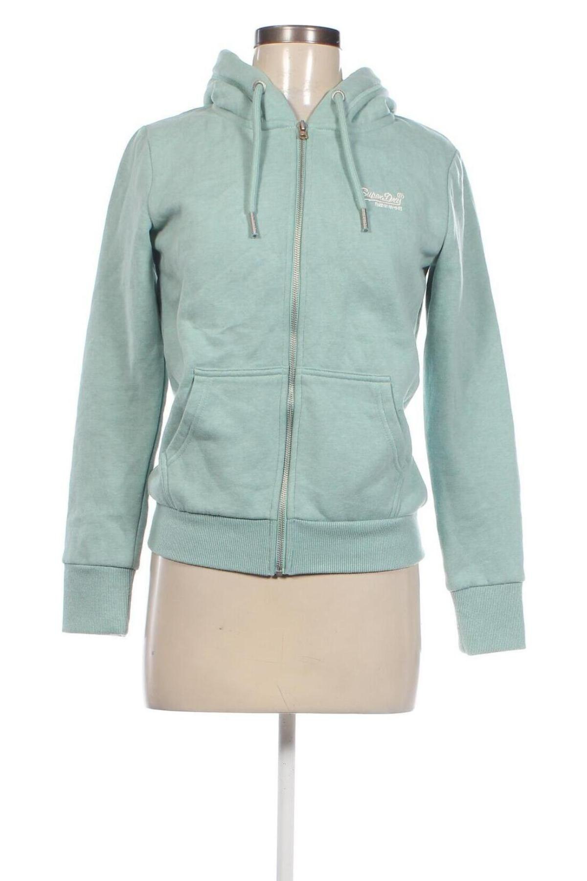 Damen Sweatshirt Superdry, Größe S, Farbe Grün, Preis 32,71 €