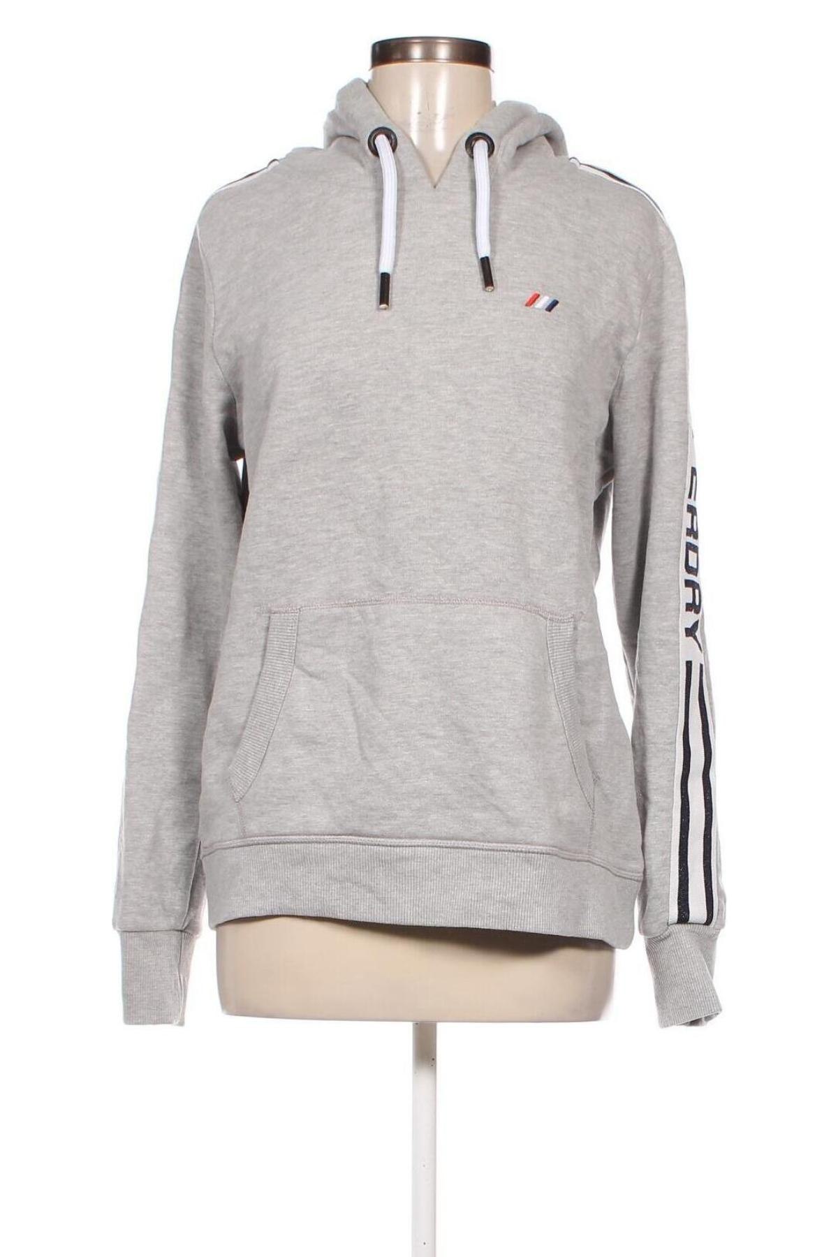 Damen Sweatshirt Superdry, Größe L, Farbe Grau, Preis € 24,53