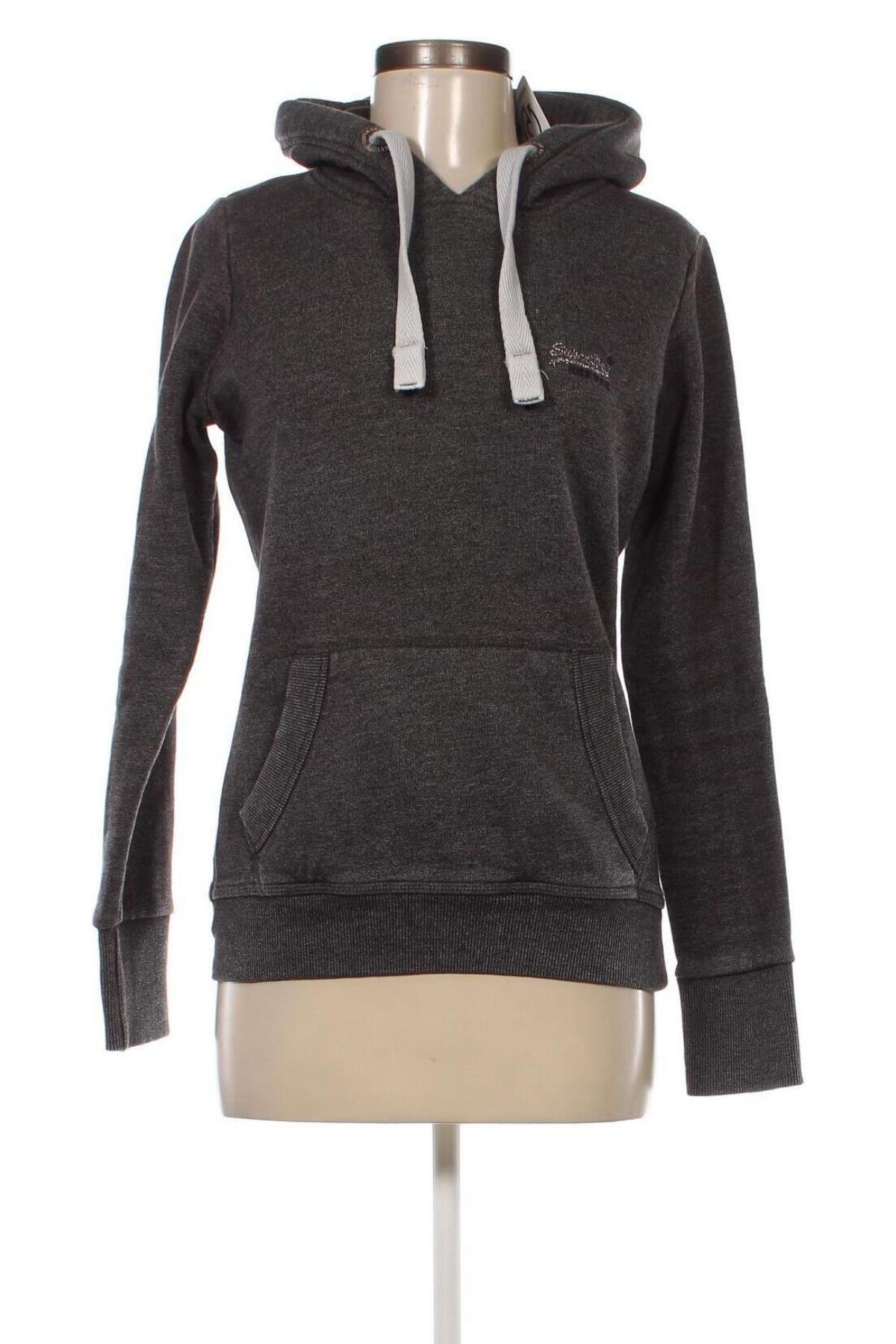 Damen Sweatshirt Superdry, Größe M, Farbe Grau, Preis 15,63 €