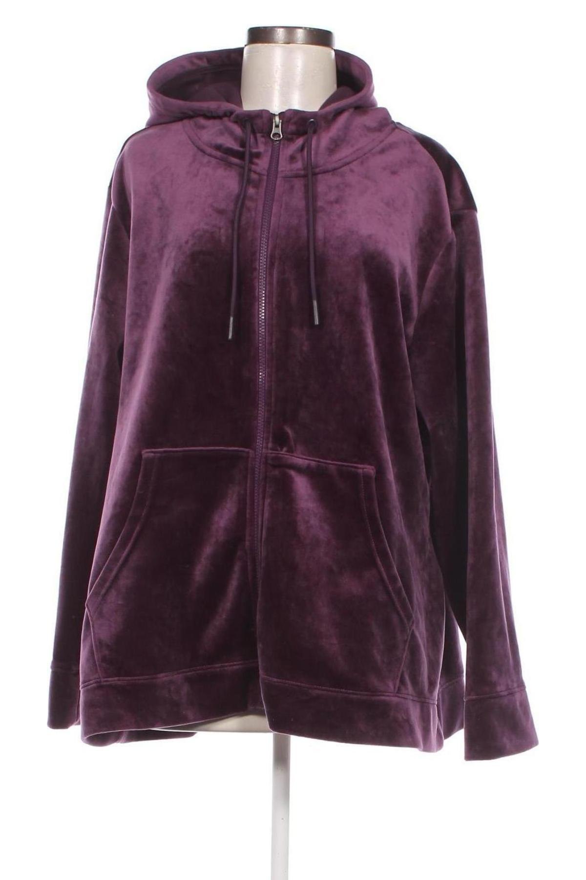 Damen Sweatshirt Time and tru, Größe 3XL, Farbe Lila, Preis 19,17 €