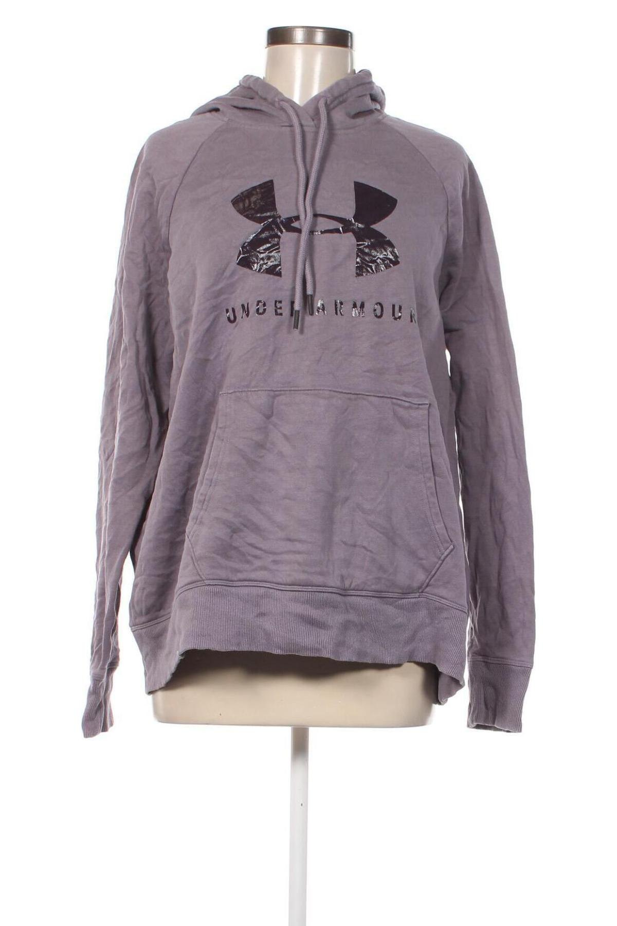 Damen Sweatshirt Under Armour, Größe XL, Farbe Lila, Preis 22,99 €