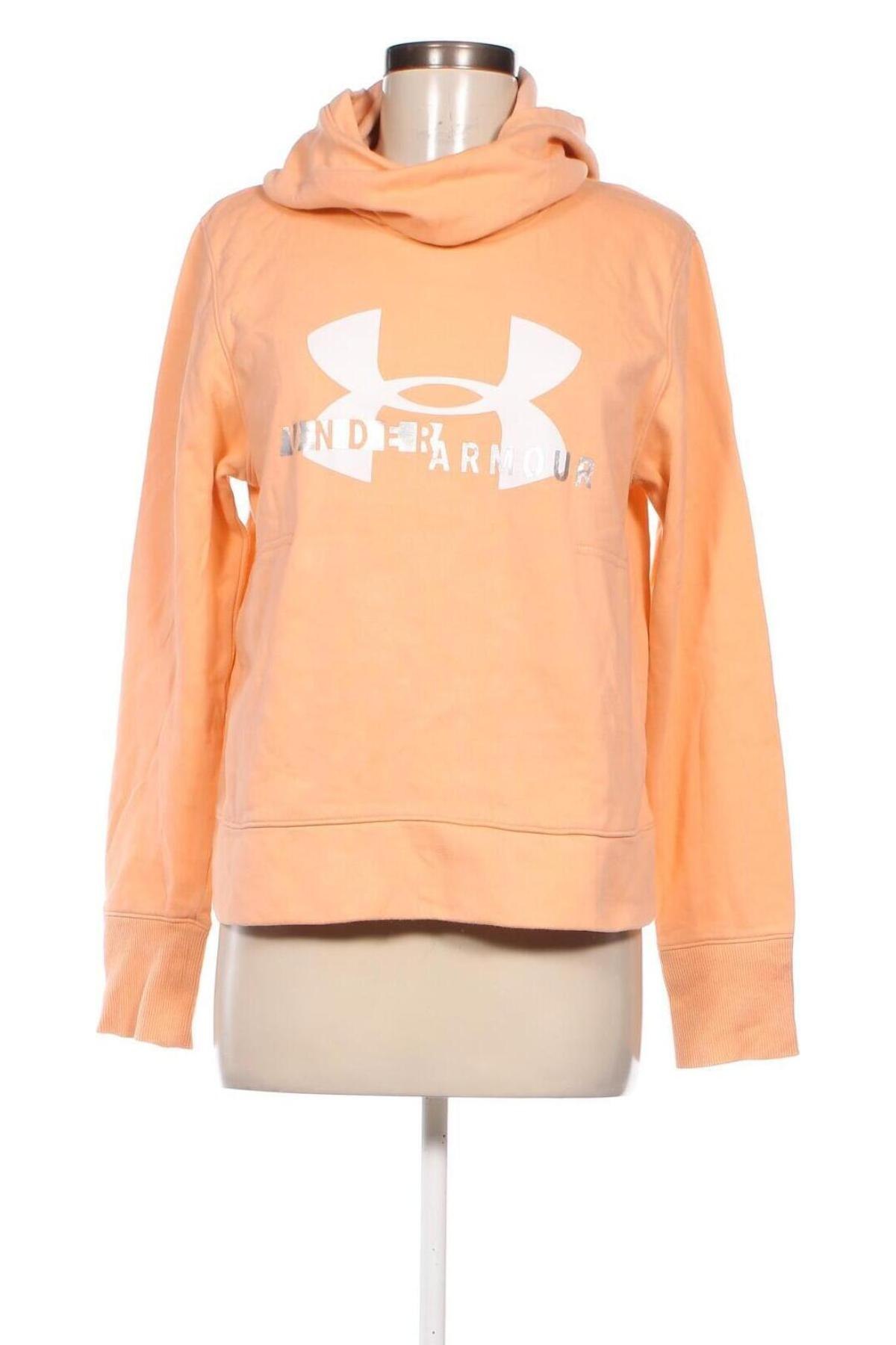 Damen Sweatshirt Under Armour, Größe M, Farbe Orange, Preis € 31,73