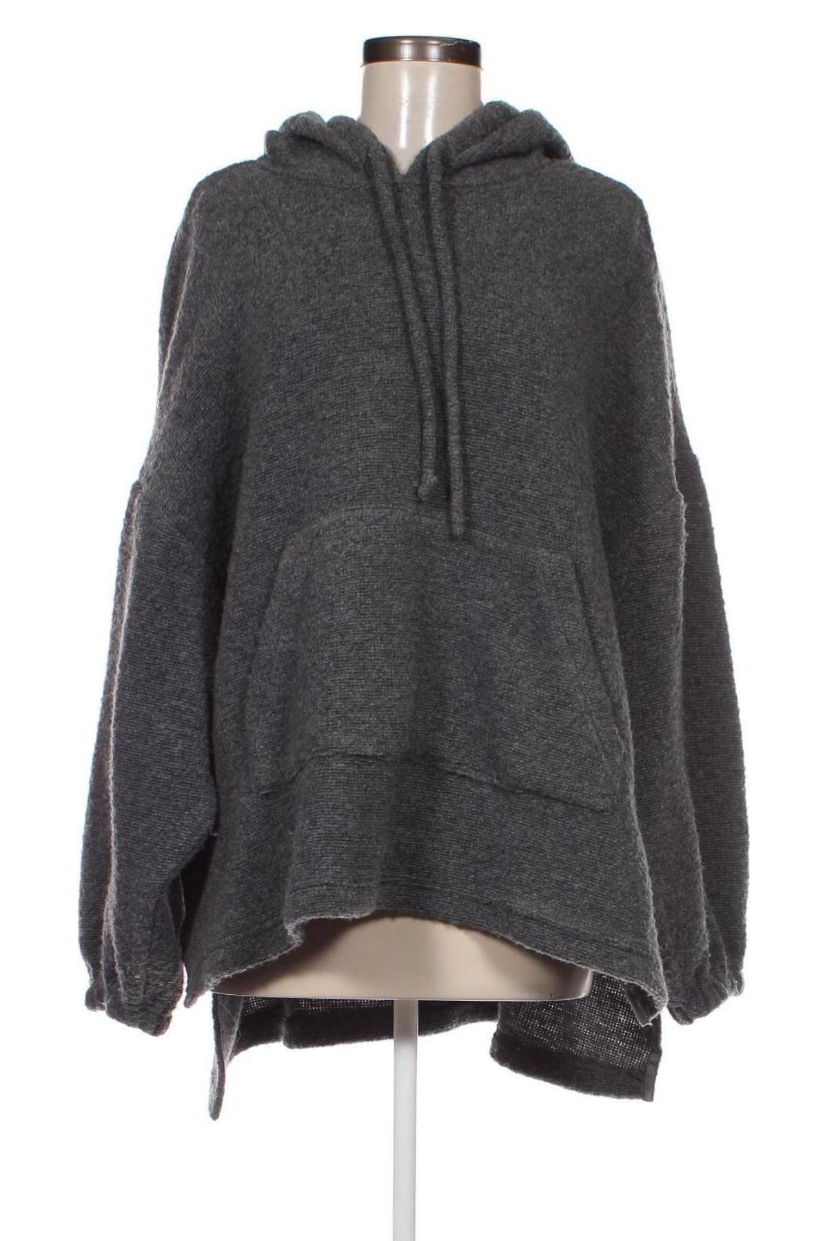 Damen Sweatshirt Zara, Größe L, Farbe Grau, Preis 8,49 €