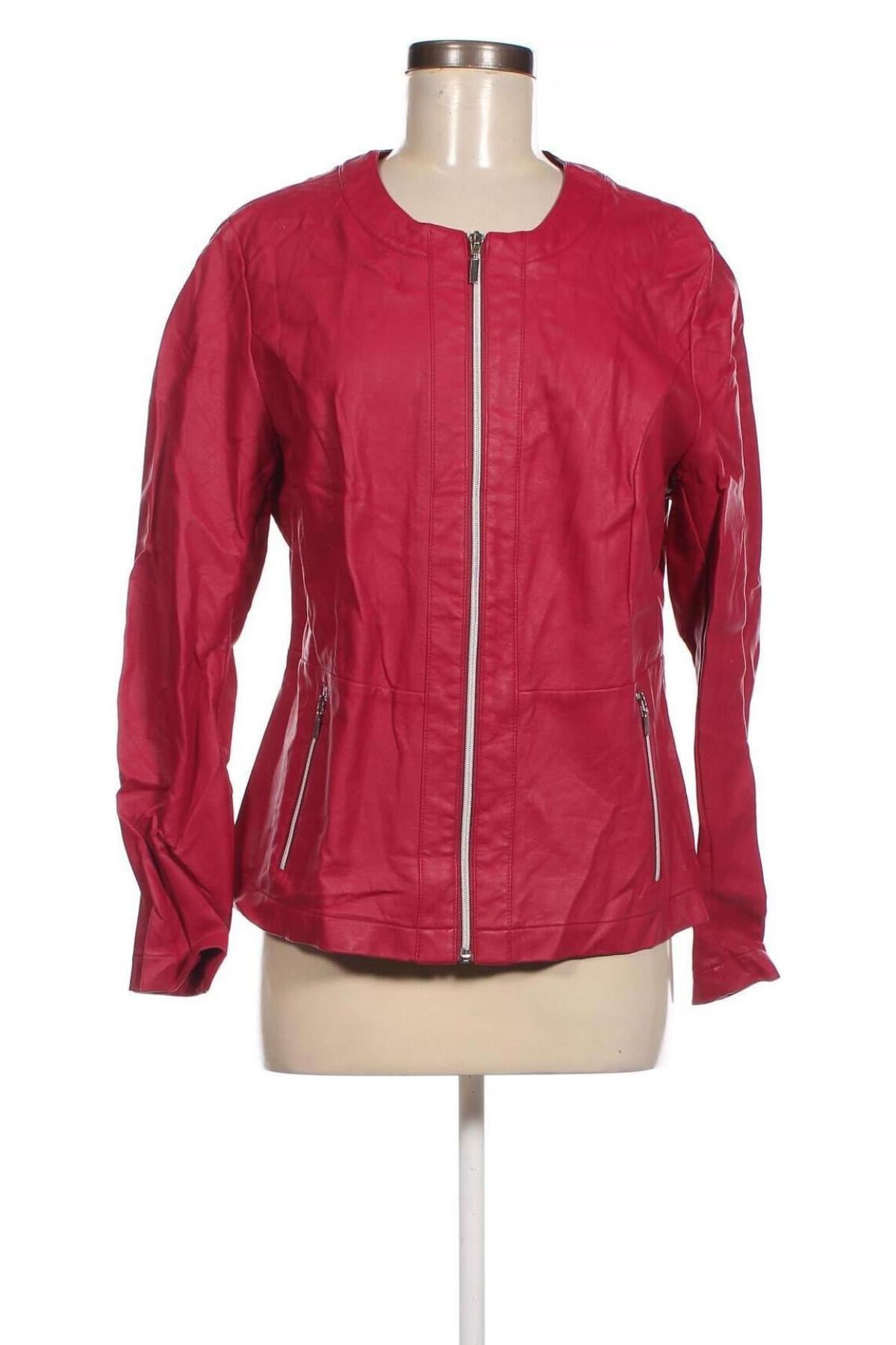 Damen Lederjacke, Größe L, Farbe Rosa, Preis 34,10 €