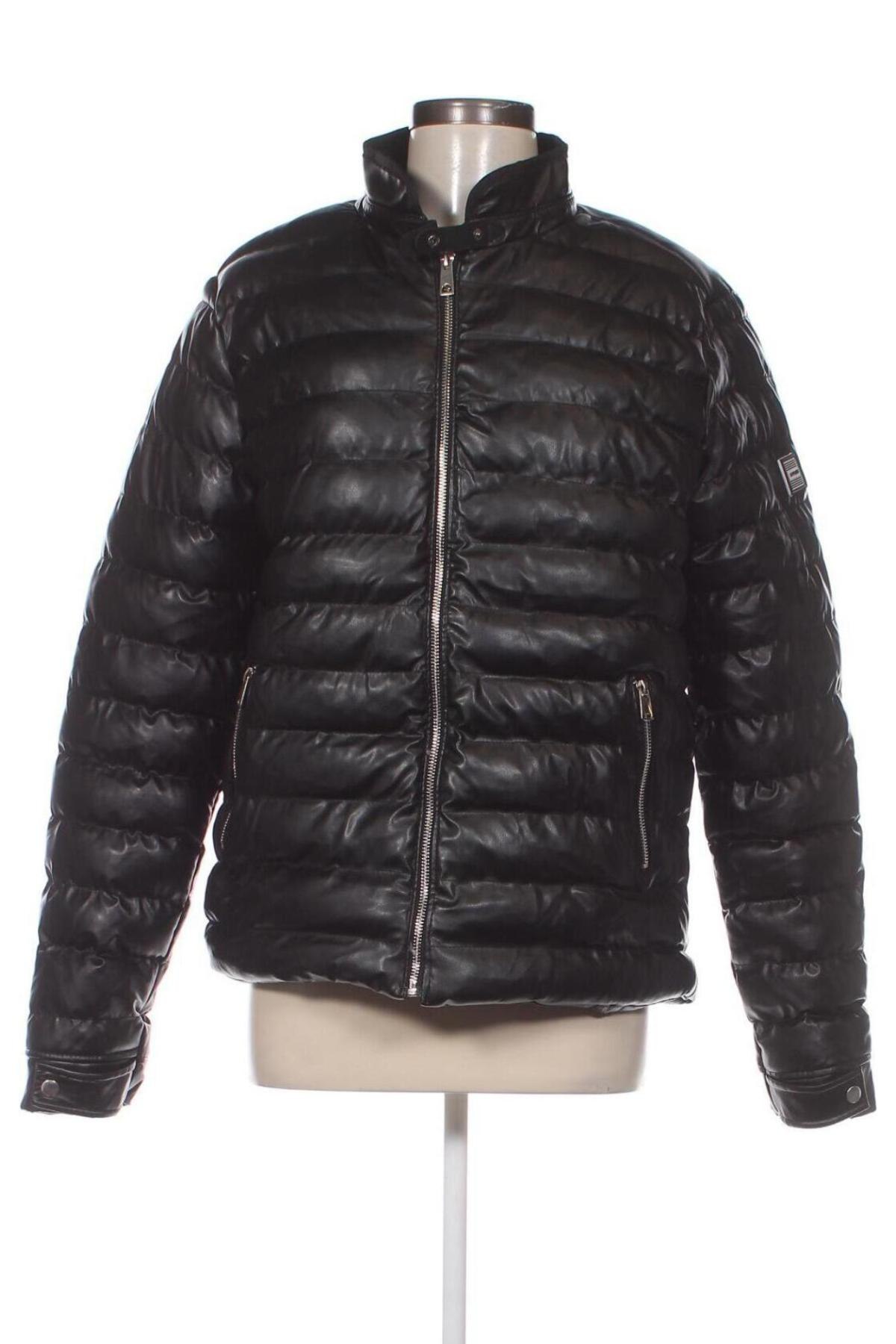 Damen Lederjacke, Größe XL, Farbe Schwarz, Preis 27,28 €