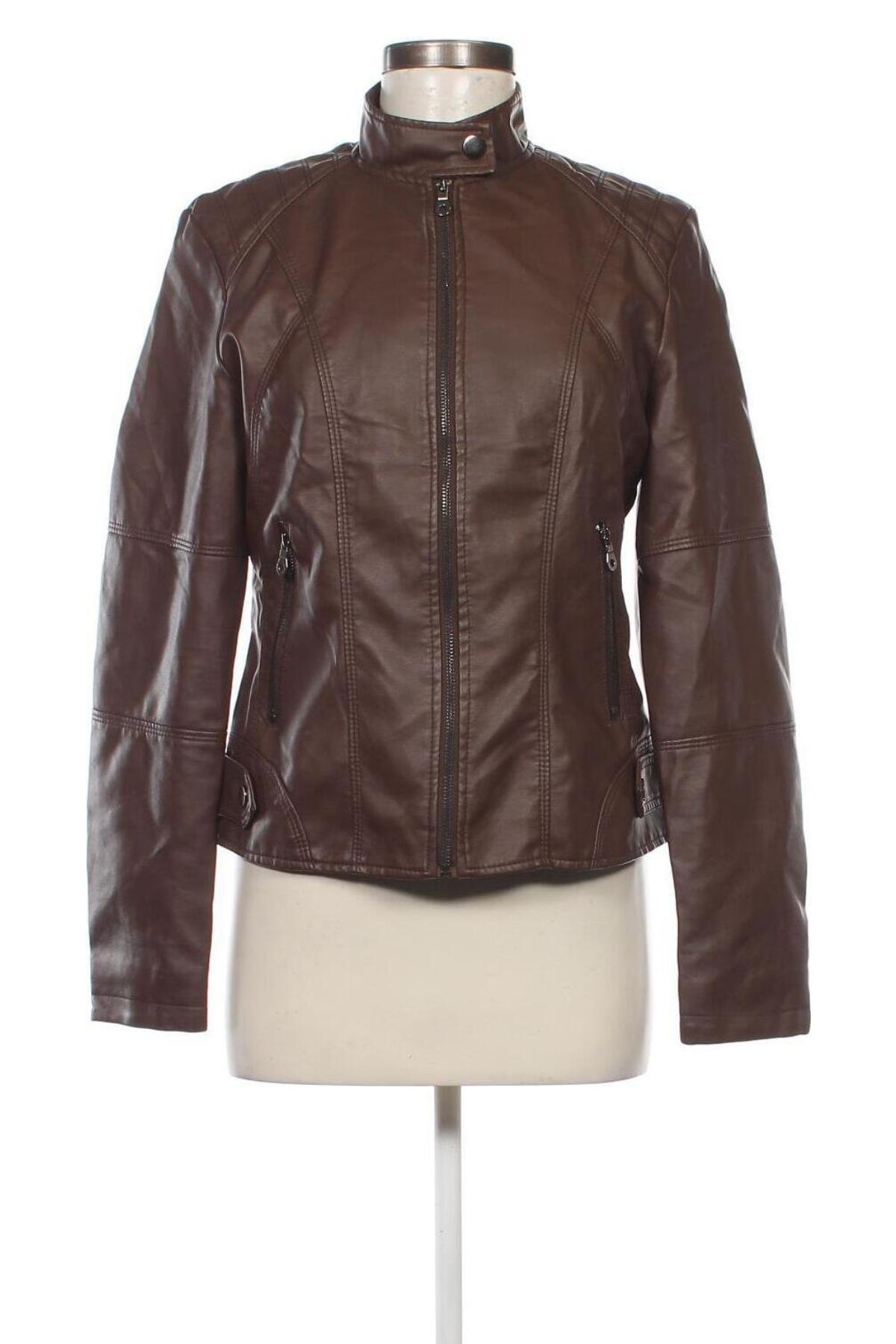 Damen Lederjacke, Größe S, Farbe Braun, Preis € 15,35