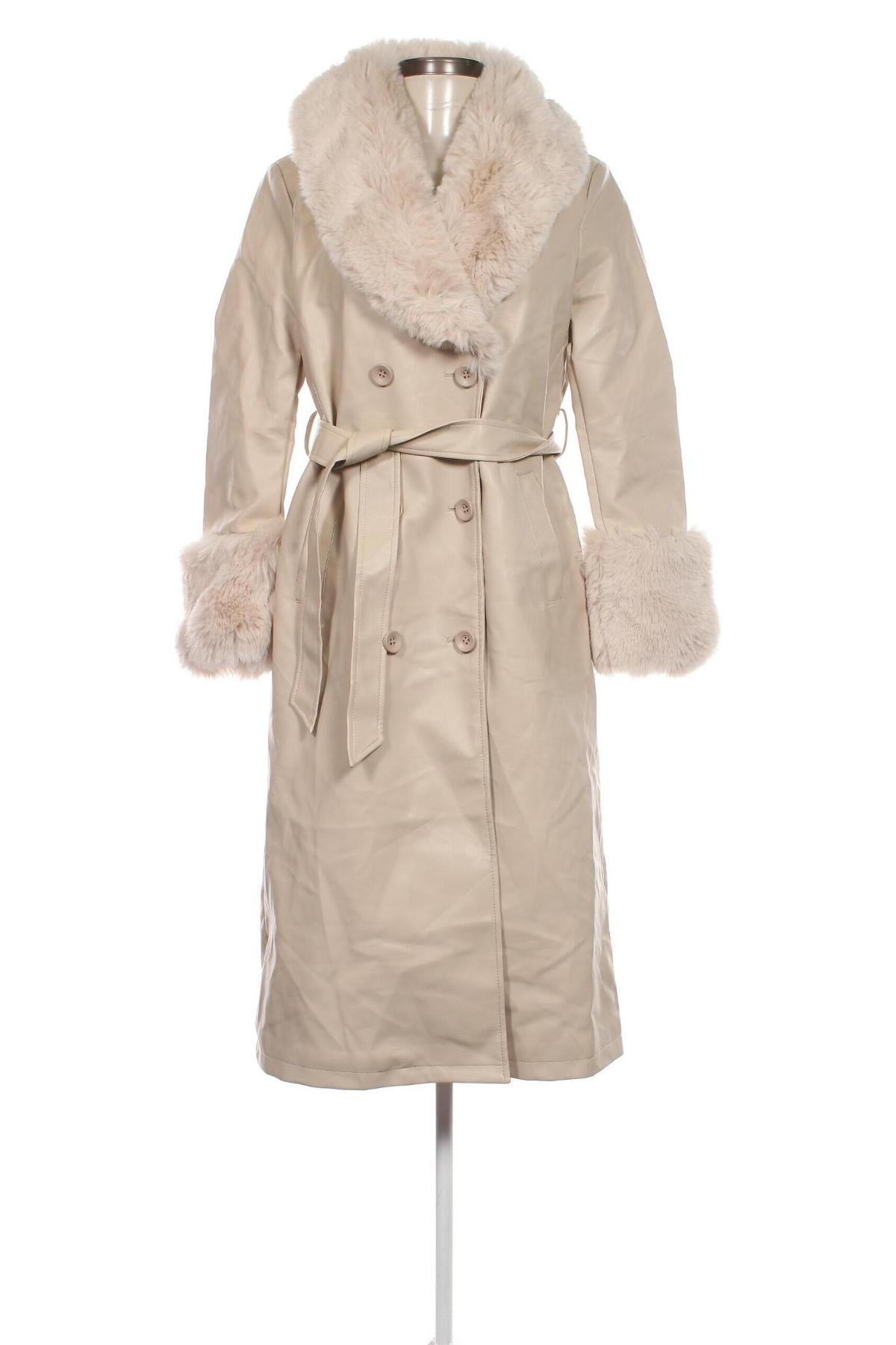 Dámska kožená bunda , Veľkosť S, Farba Béžová, Cena  31,35 €