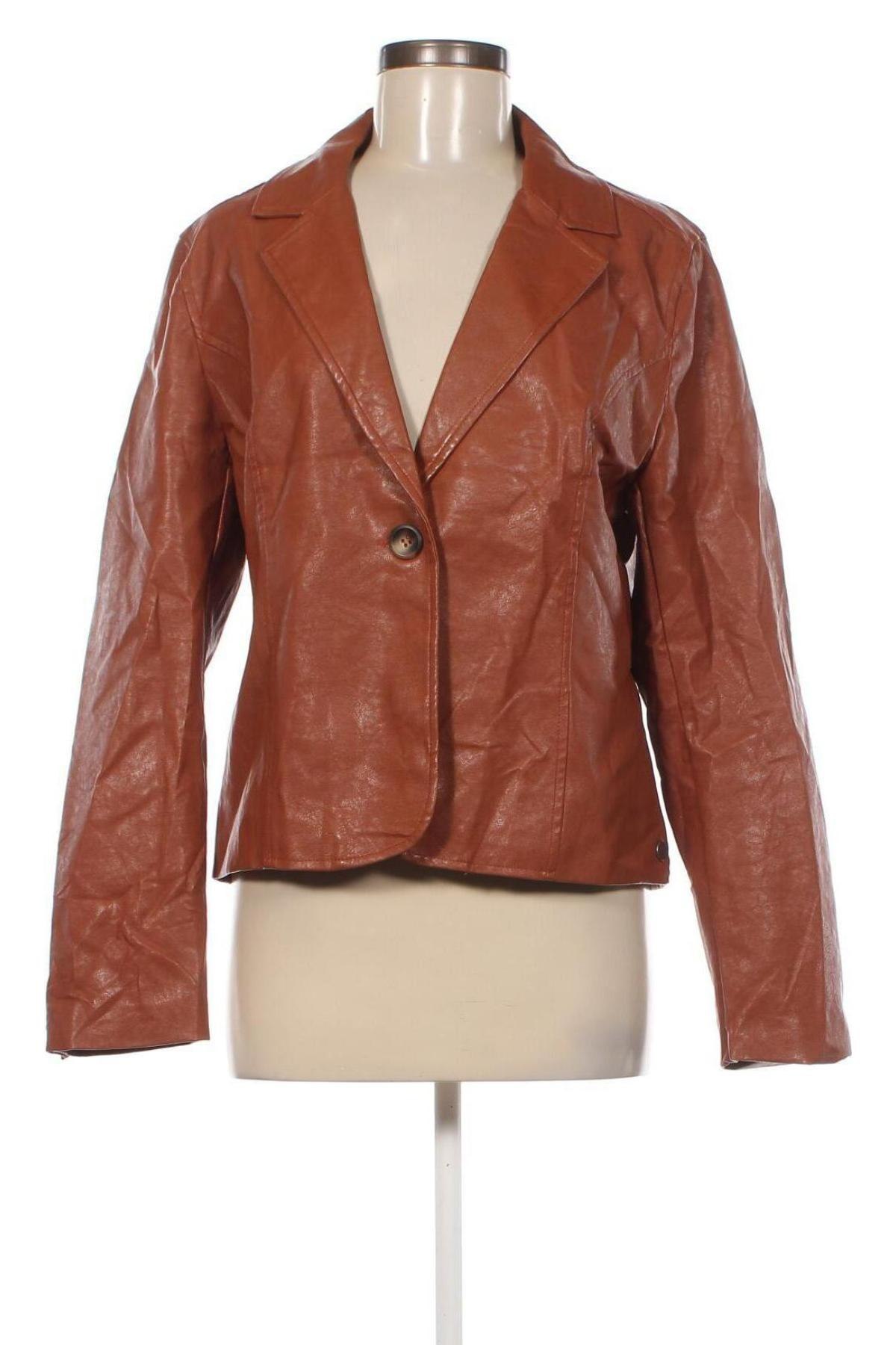 Damen Lederjacke Another Woman, Größe XL, Farbe Braun, Preis € 25,33