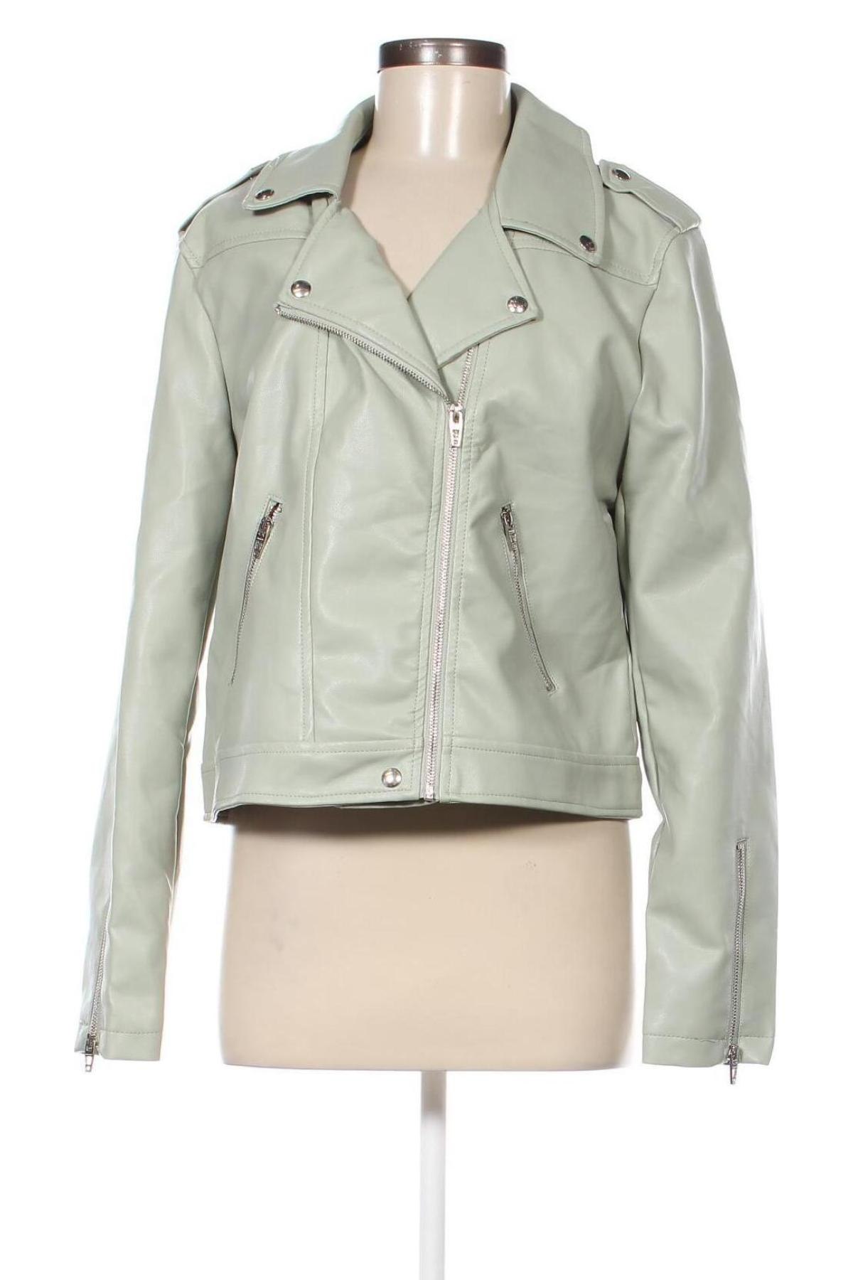 Damen Lederjacke BlankNYC, Größe L, Farbe Grün, Preis 18,79 €