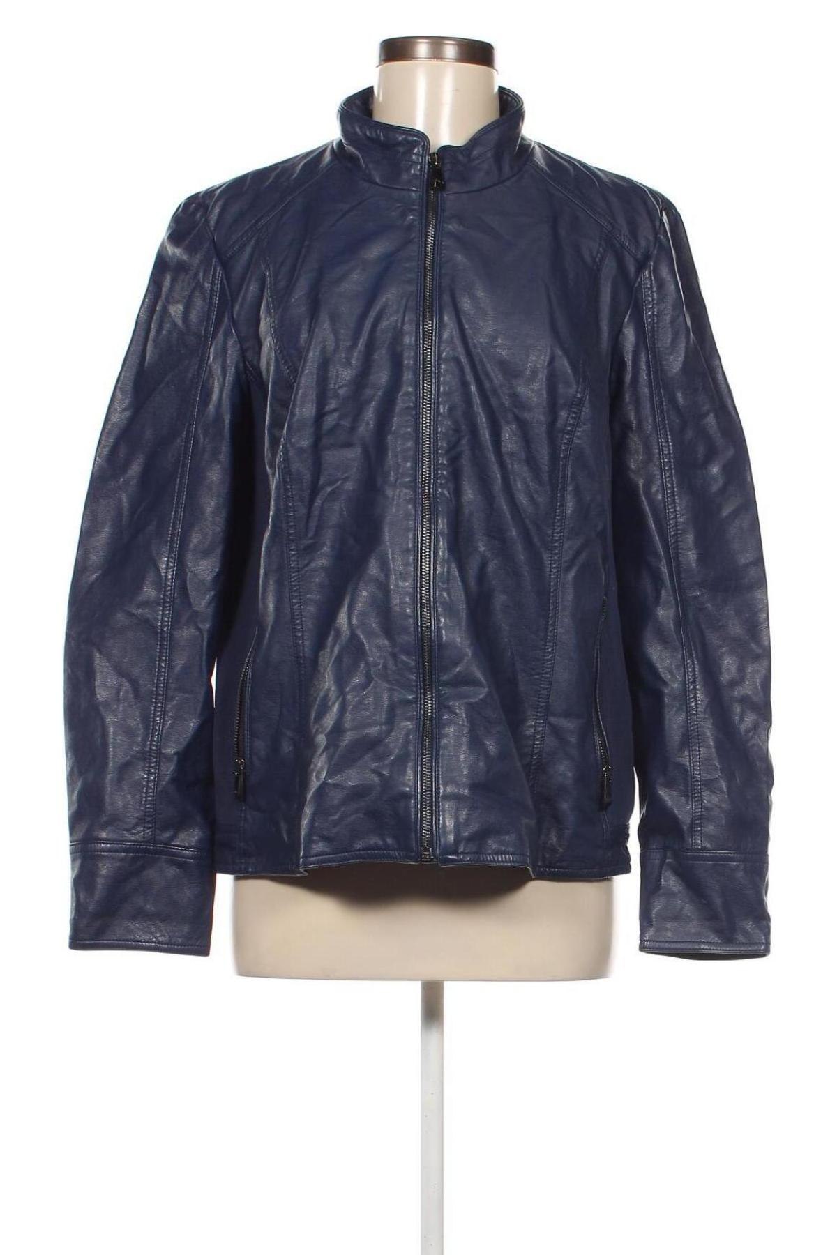 Damen Lederjacke Bonita, Größe XL, Farbe Blau, Preis 17,05 €