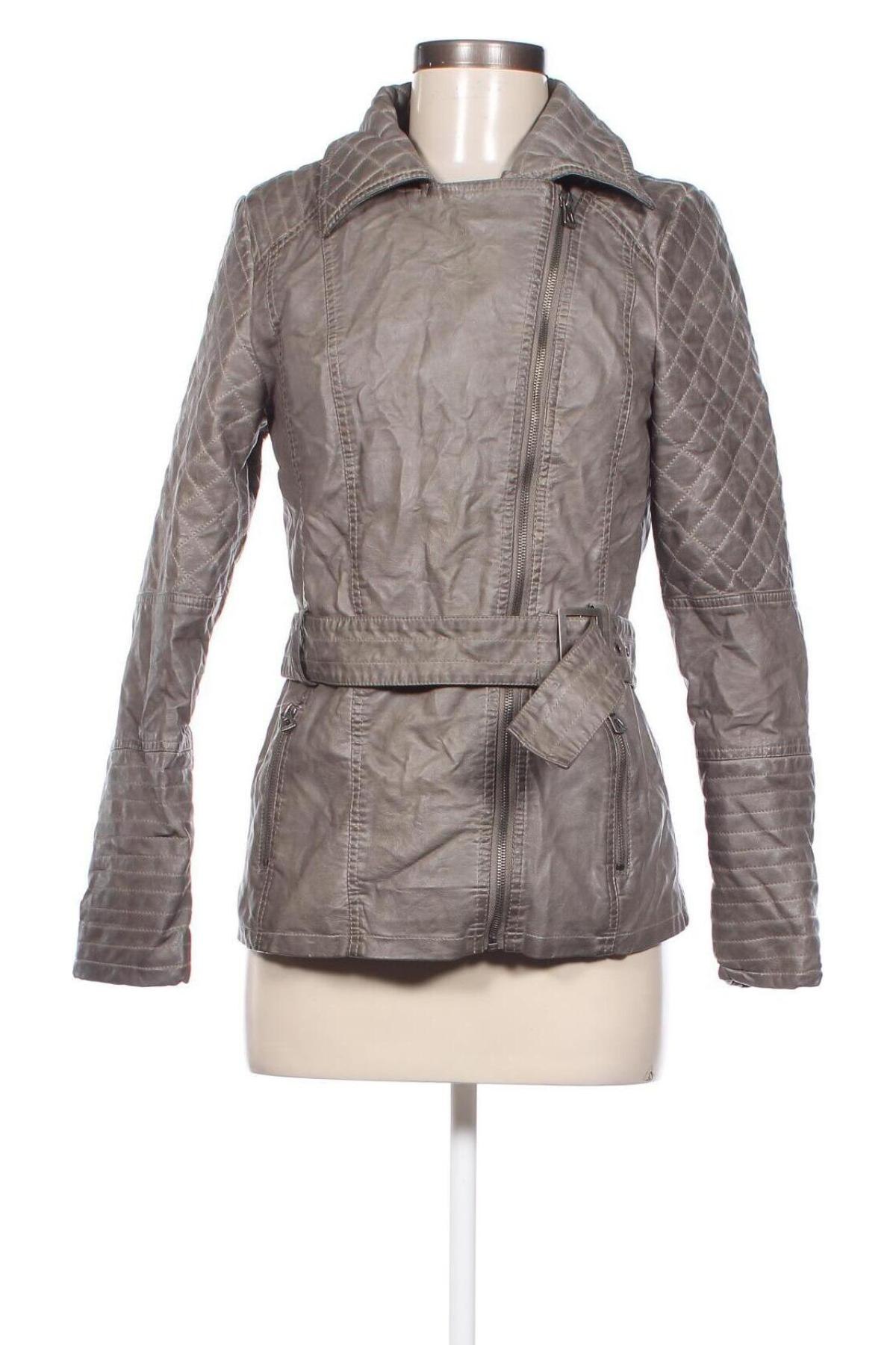 Damen Lederjacke Charles Vogele, Größe S, Farbe Beige, Preis € 34,10