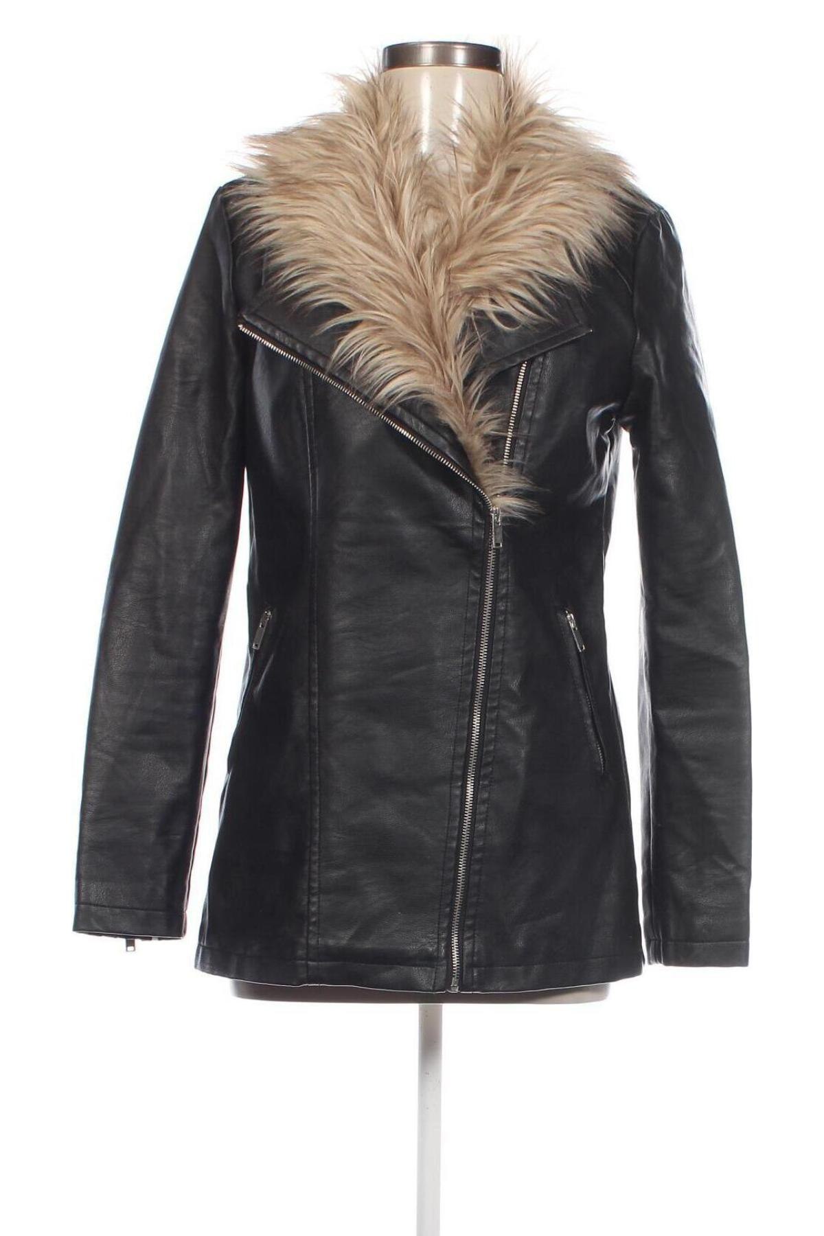 Damen Lederjacke Gate Woman, Größe M, Farbe Schwarz, Preis € 20,46