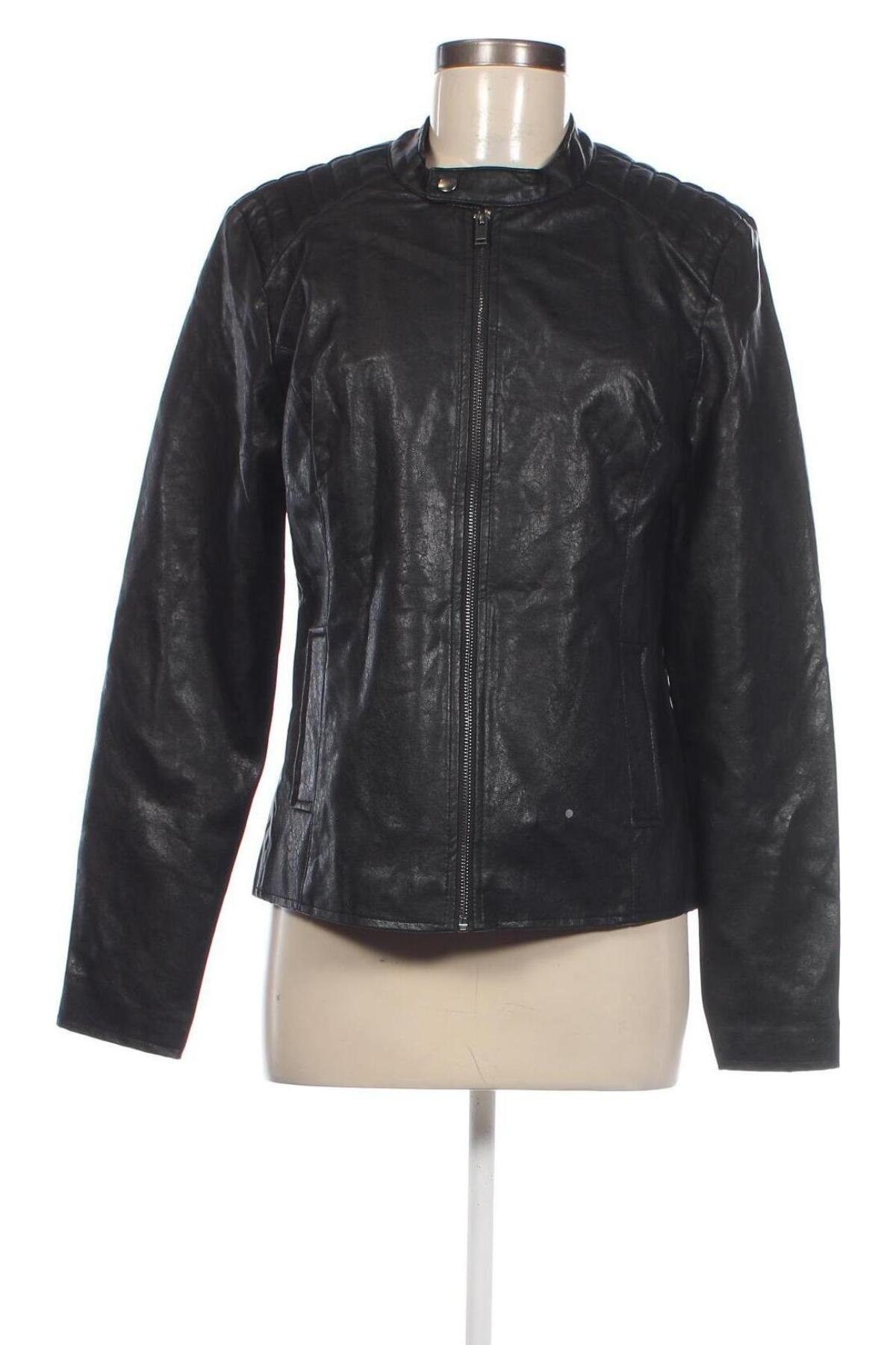 Dámská kožená bunda  Laura Torelli, Velikost M, Barva Černá, Cena  586,00 Kč