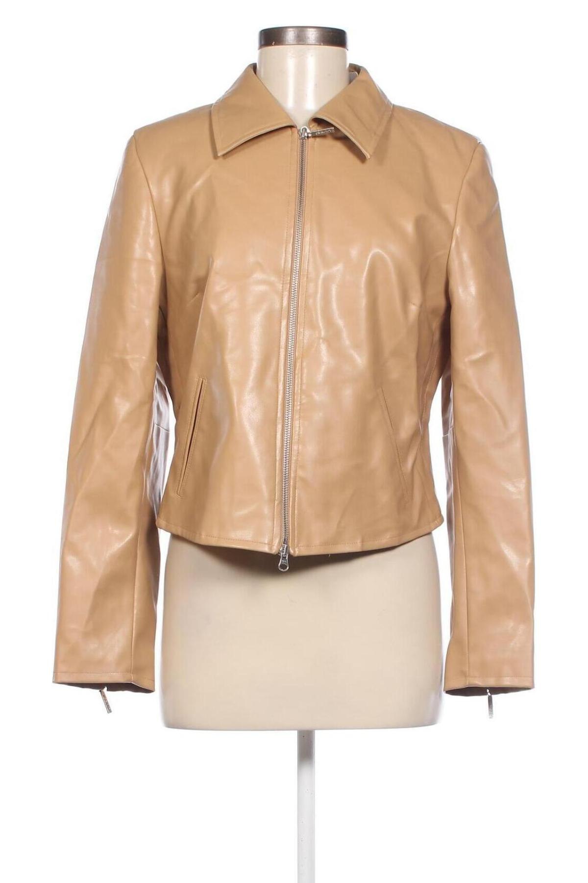 Damen Lederjacke Livre, Größe L, Farbe Beige, Preis € 34,10