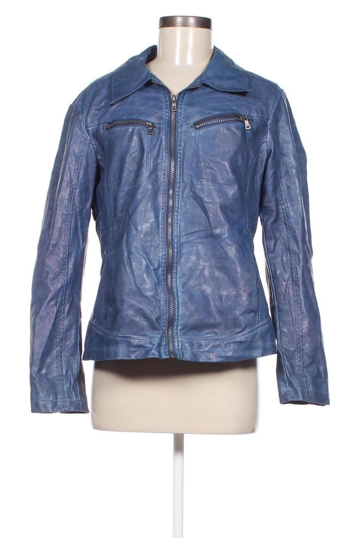 Damen Lederjacke Livre, Größe XL, Farbe Blau, Preis 22,17 €