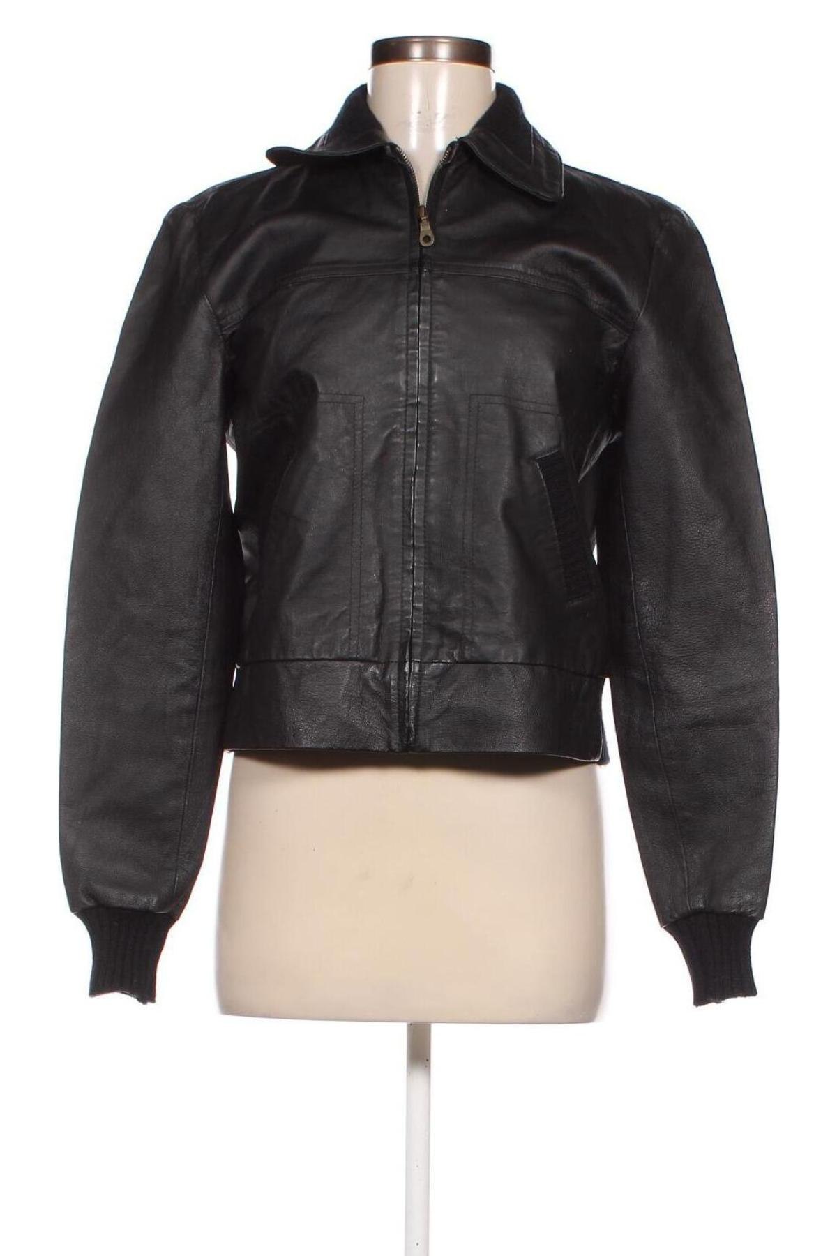 Damen Lederjacke ONLY, Größe M, Farbe Schwarz, Preis € 34,06