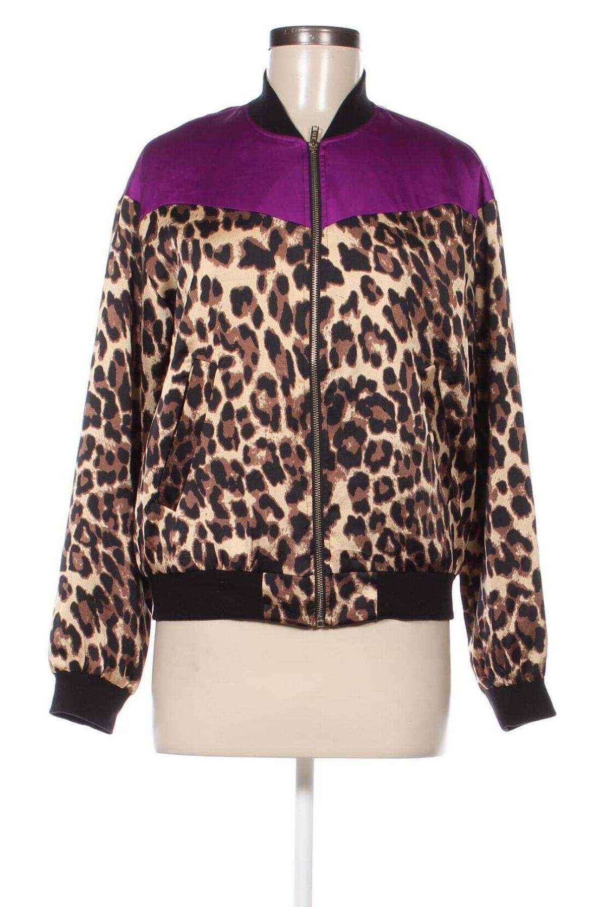 Damen Lederjacke SHEIN, Größe M, Farbe Mehrfarbig, Preis 17,05 €