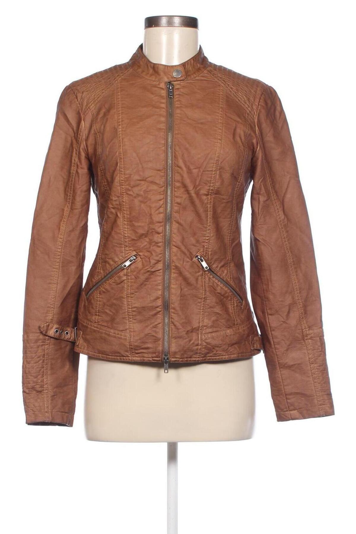 Damen Lederjacke Street One, Größe M, Farbe Braun, Preis € 31,31