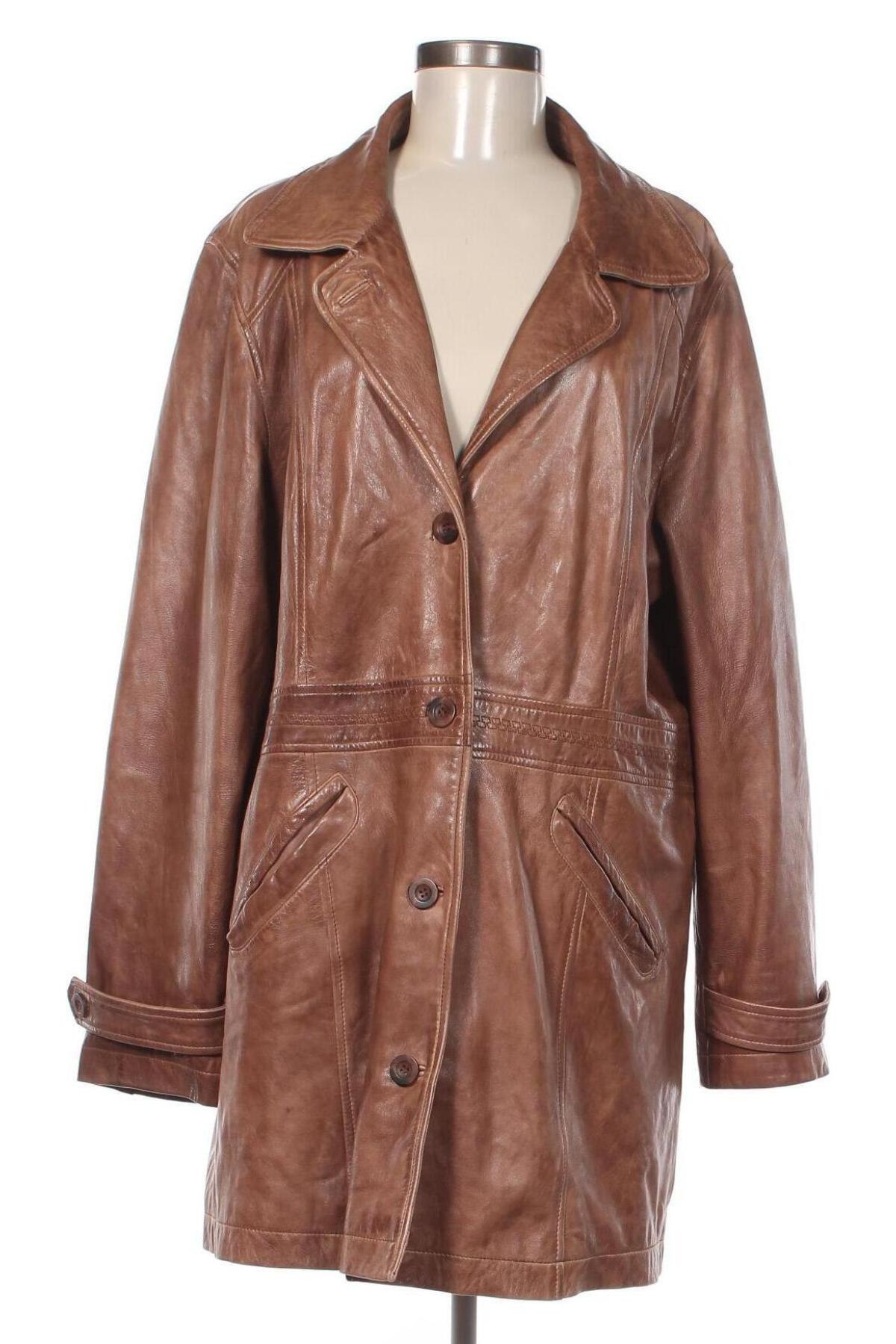 Damen Lederjacke TCM, Größe XXL, Farbe Braun, Preis € 67,01