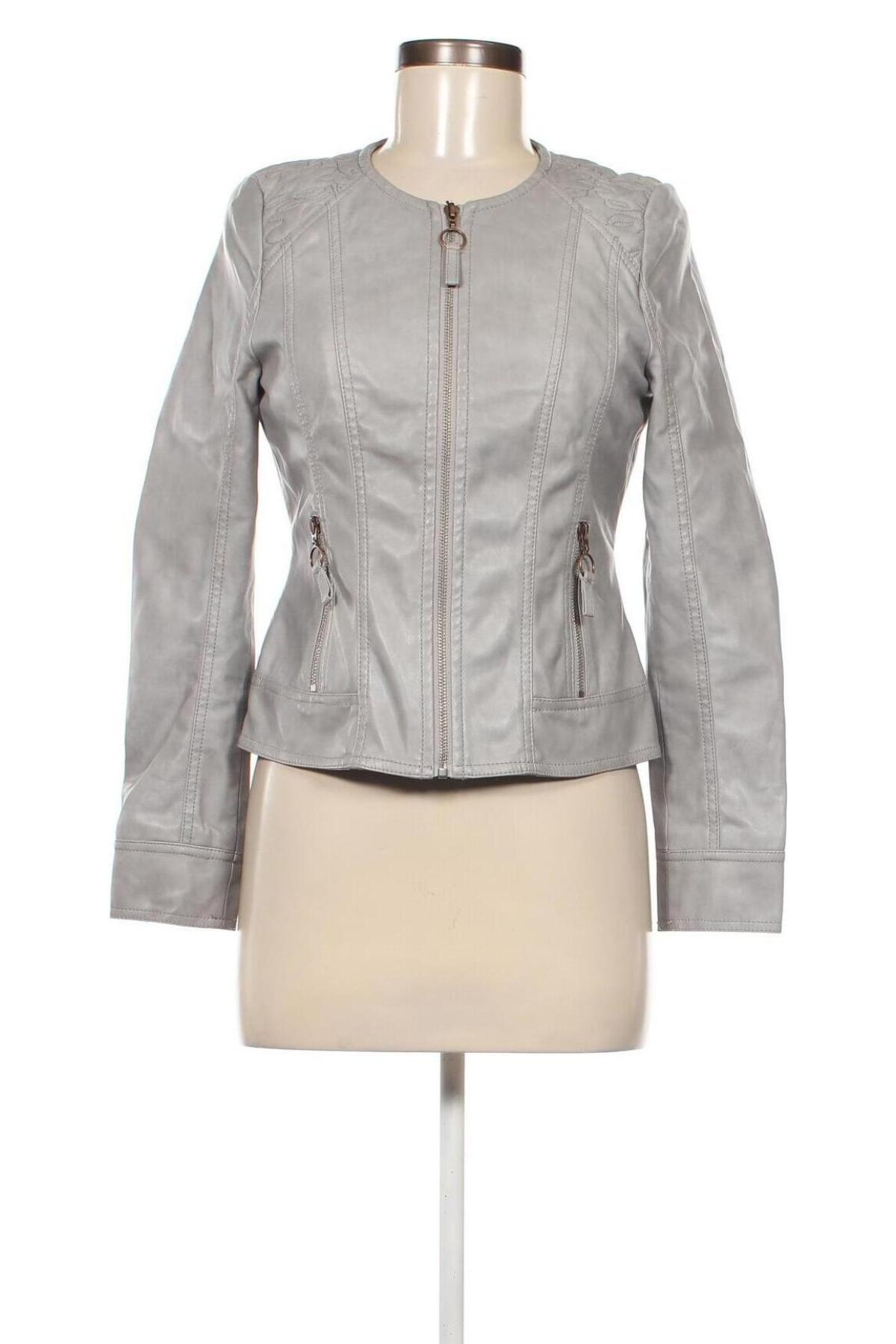 Damen Lederjacke Taifun, Größe S, Farbe Grau, Preis 20,88 €