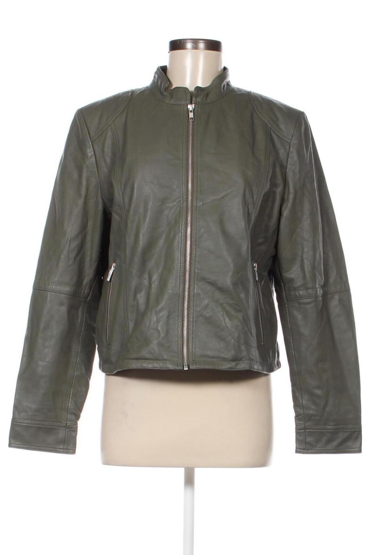 Damen Lederjacke VRS Woman, Größe XL, Farbe Grün, Preis € 20,46