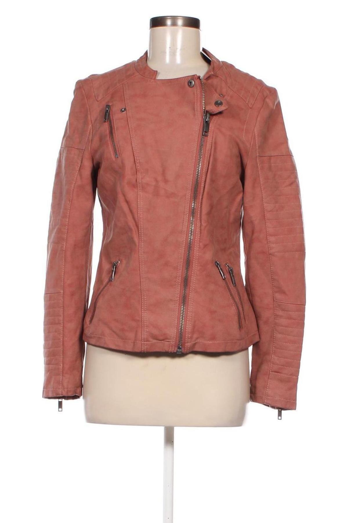 Damen Lederjacke Yessica, Größe M, Farbe Rosa, Preis 20,46 €