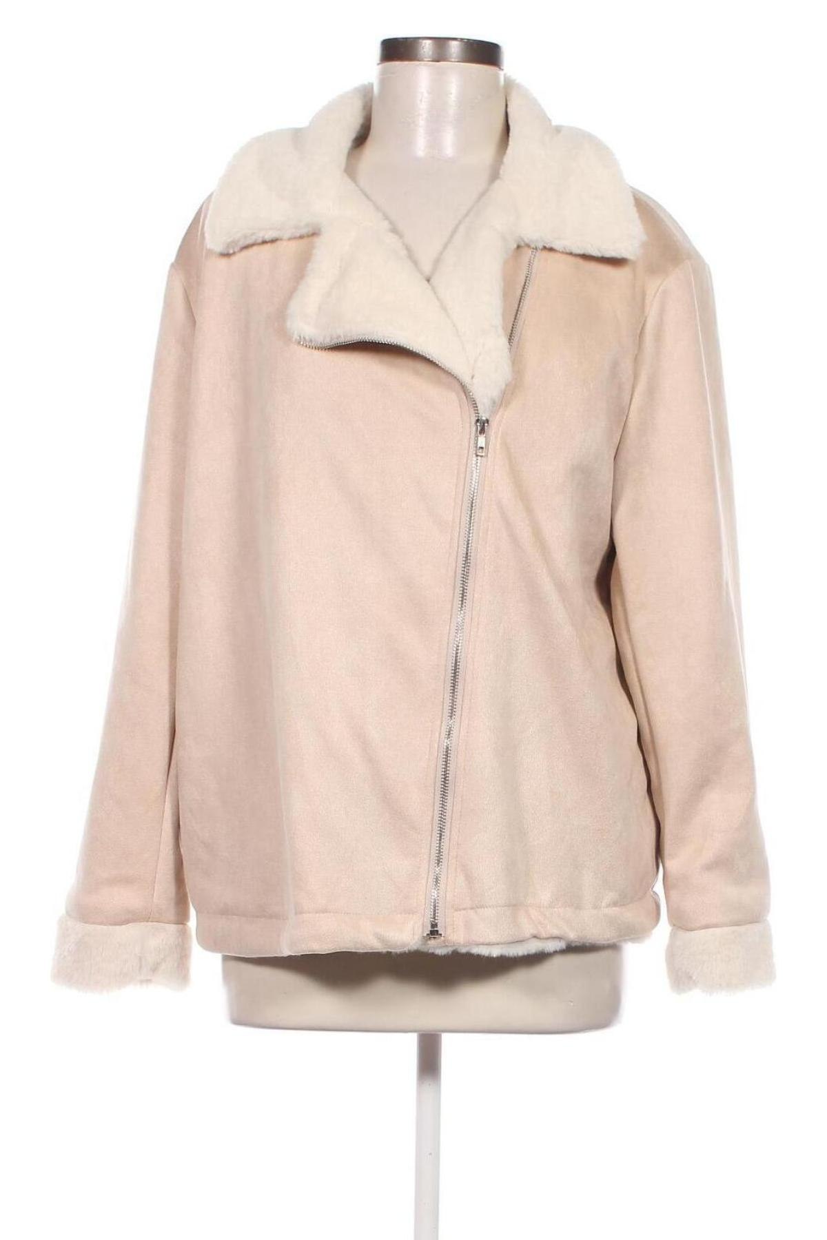 Damenmantel, Größe L, Farbe Beige, Preis € 42,99