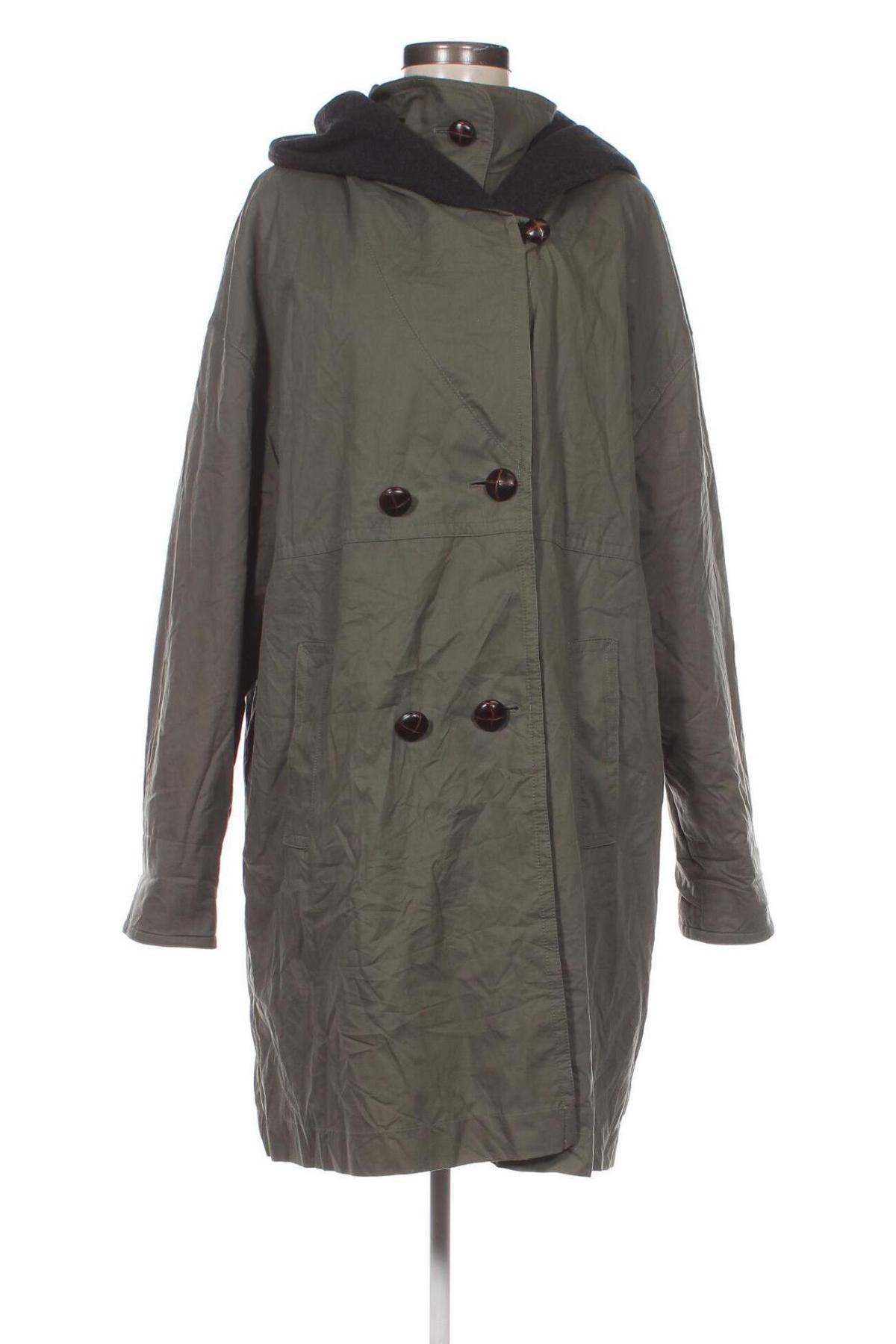 Dámský kabát , Velikost M, Barva Zelená, Cena  408,00 Kč