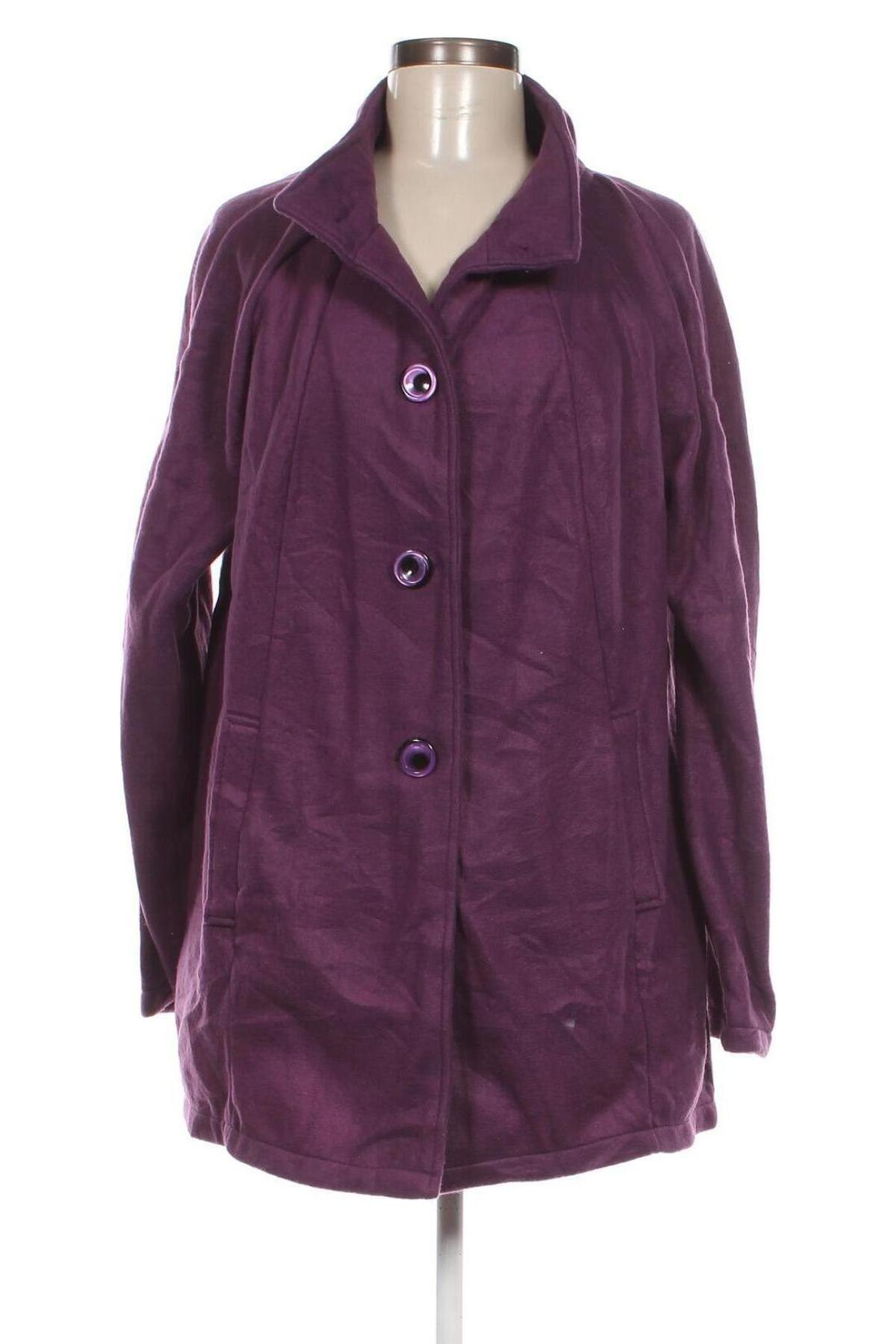 Dámský kabát , Velikost XL, Barva Fialová, Cena  904,00 Kč