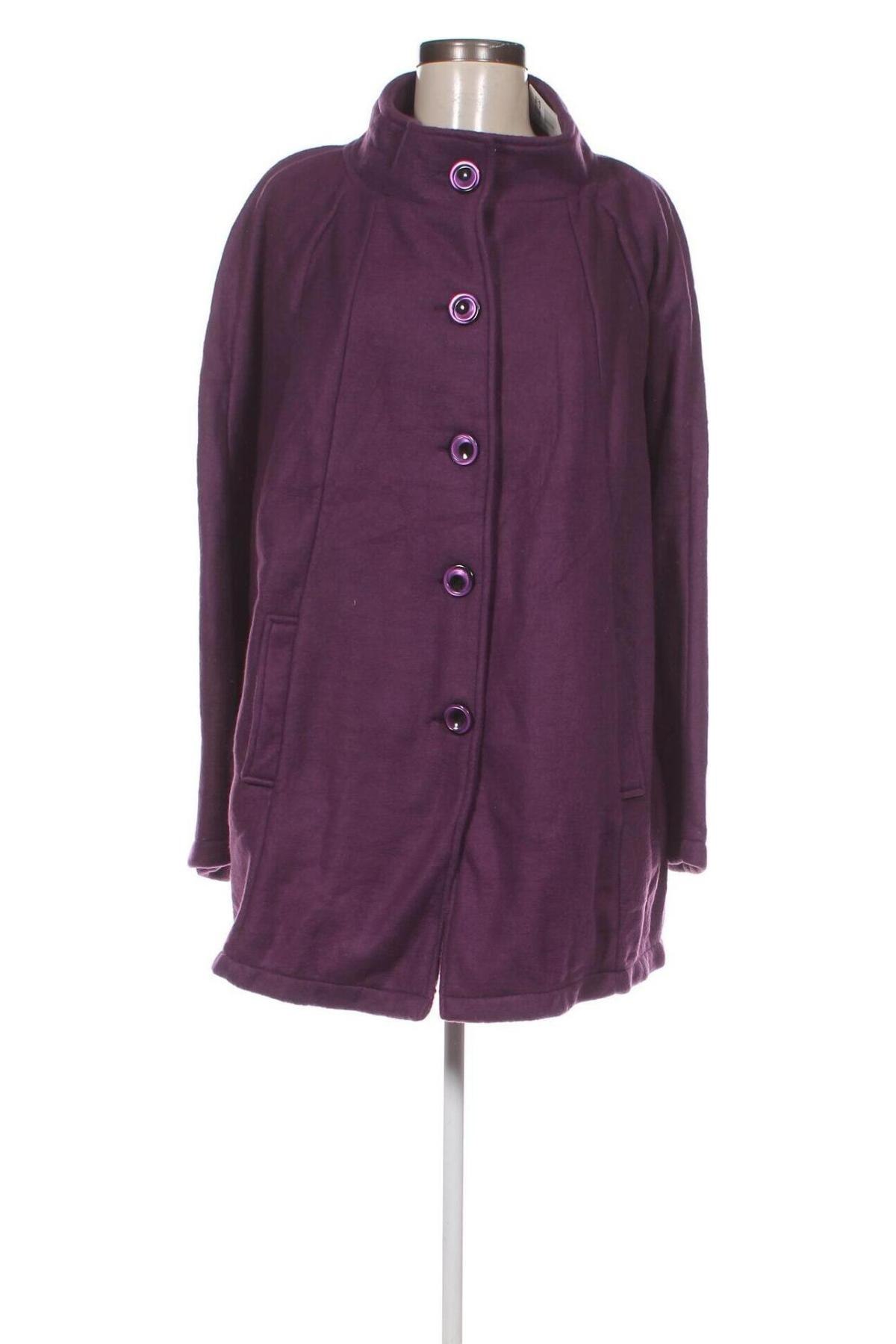 Γυναικείο παλτό, Μέγεθος XXL, Χρώμα Βιολετί, Τιμή 36,40 €